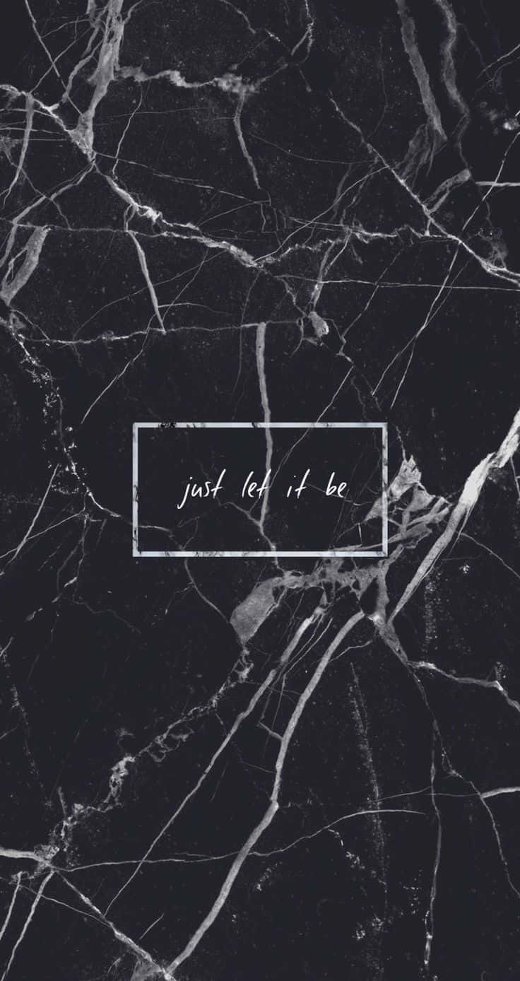 black marble, white veins, minimalist white box, HD Phone Wallpaper