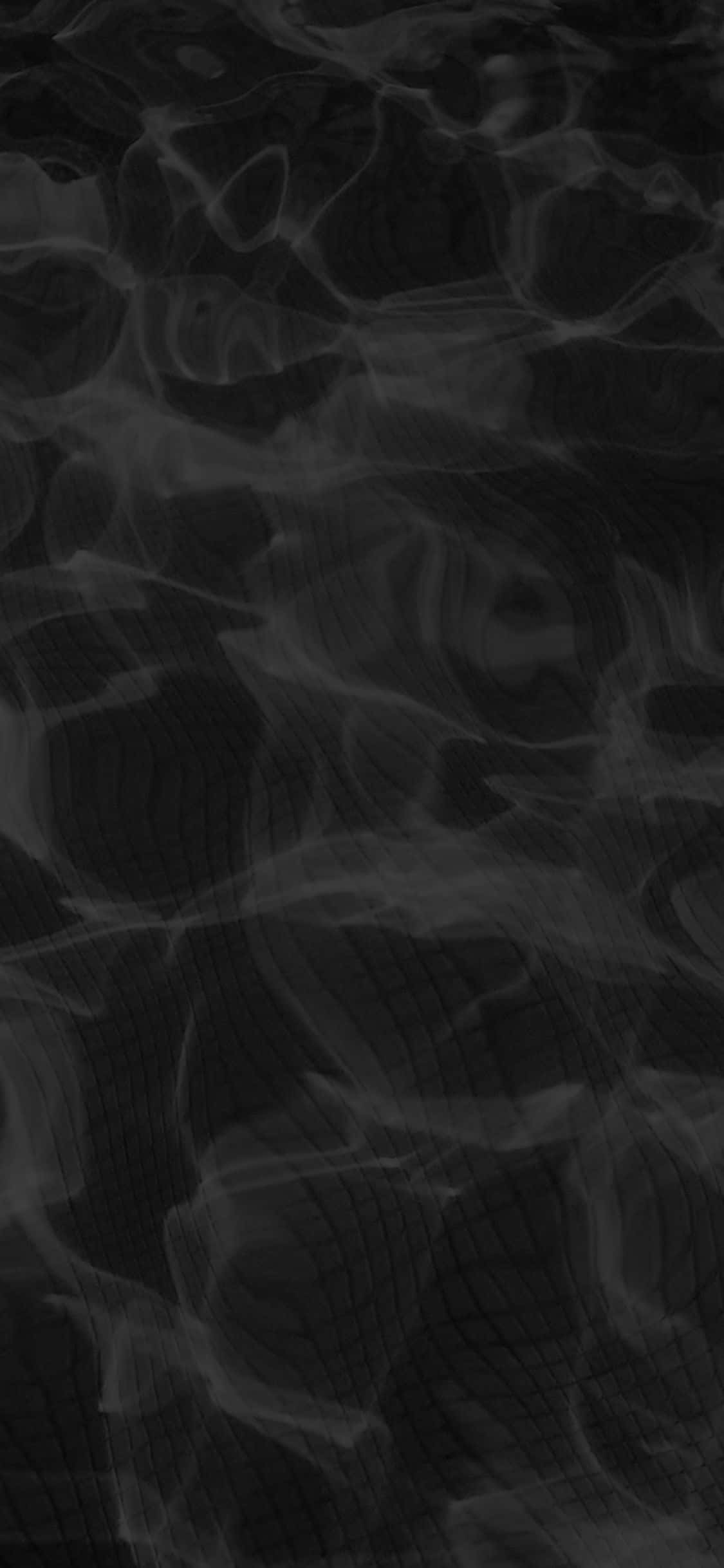 Aesthetic White And Black iPhone, monochrome tones, swirling smoke-like patterns, Full HD Phone Wallpaper