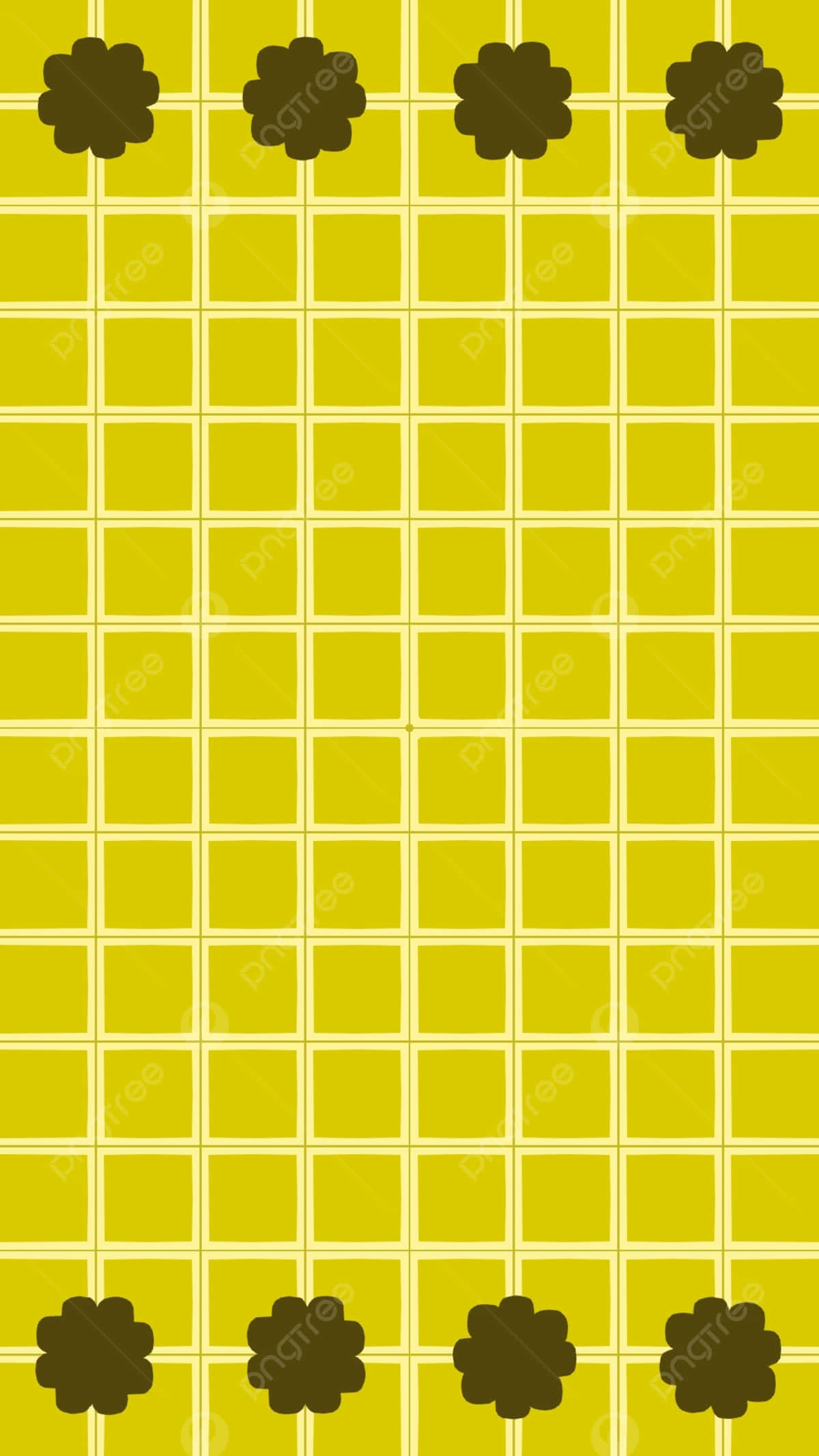 Aesthetic Yellow, vibrant yellow, dark brown, Full HD Phone Wallpaper