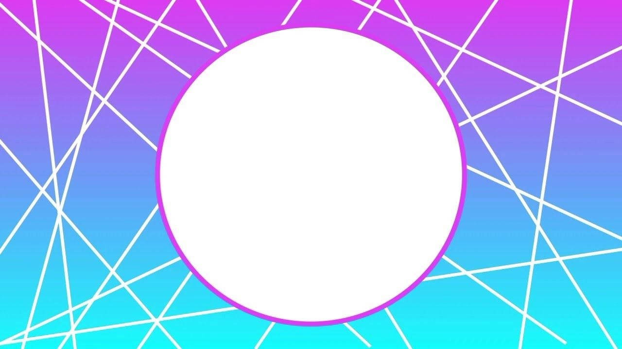 Aesthetic YouTube, two tone geometric pattern, purple and cyan gradient, HD Desktop Wallpaper