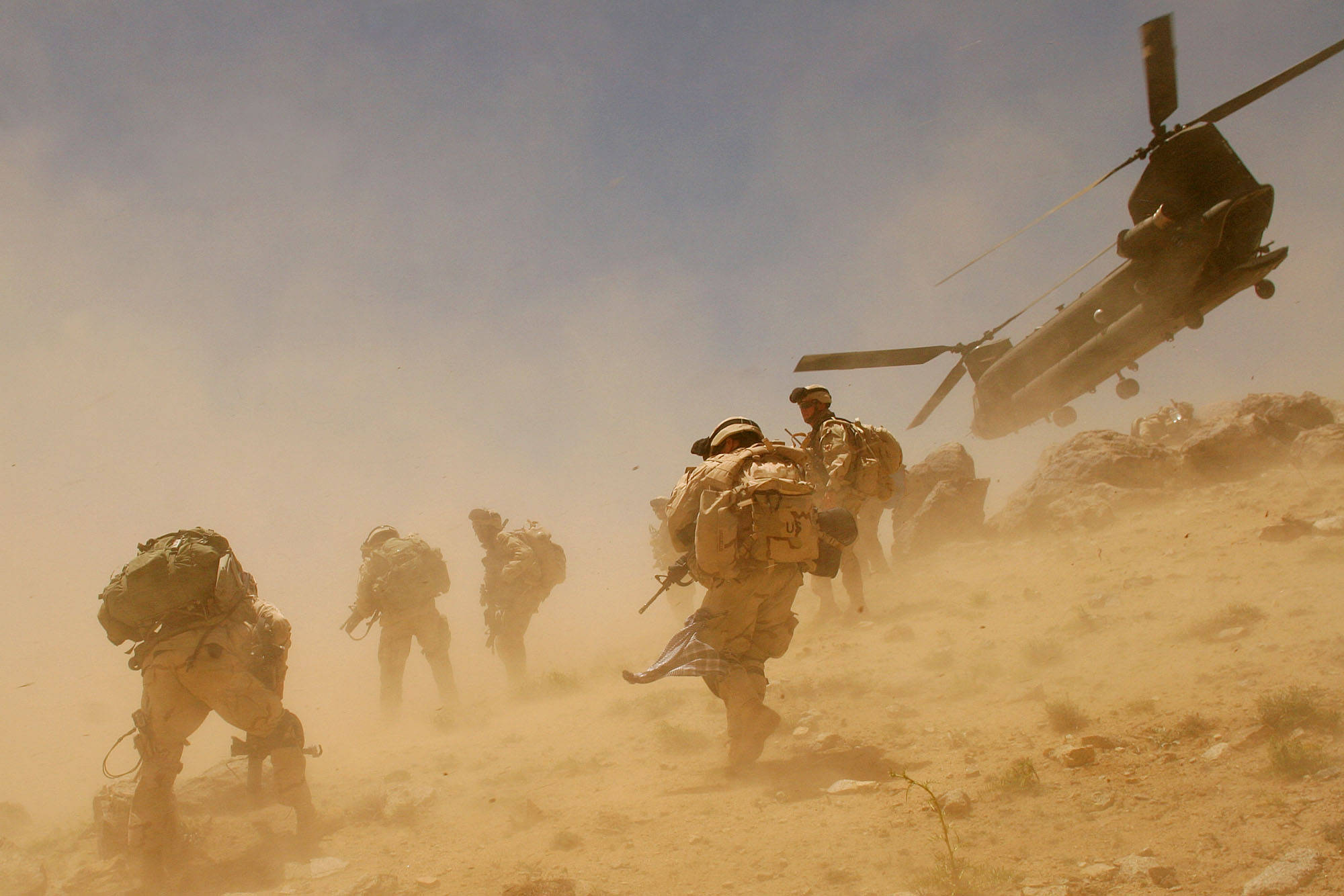 Afghanistan, military helicopter, desert gear, Full HD Desktop Wallpaper