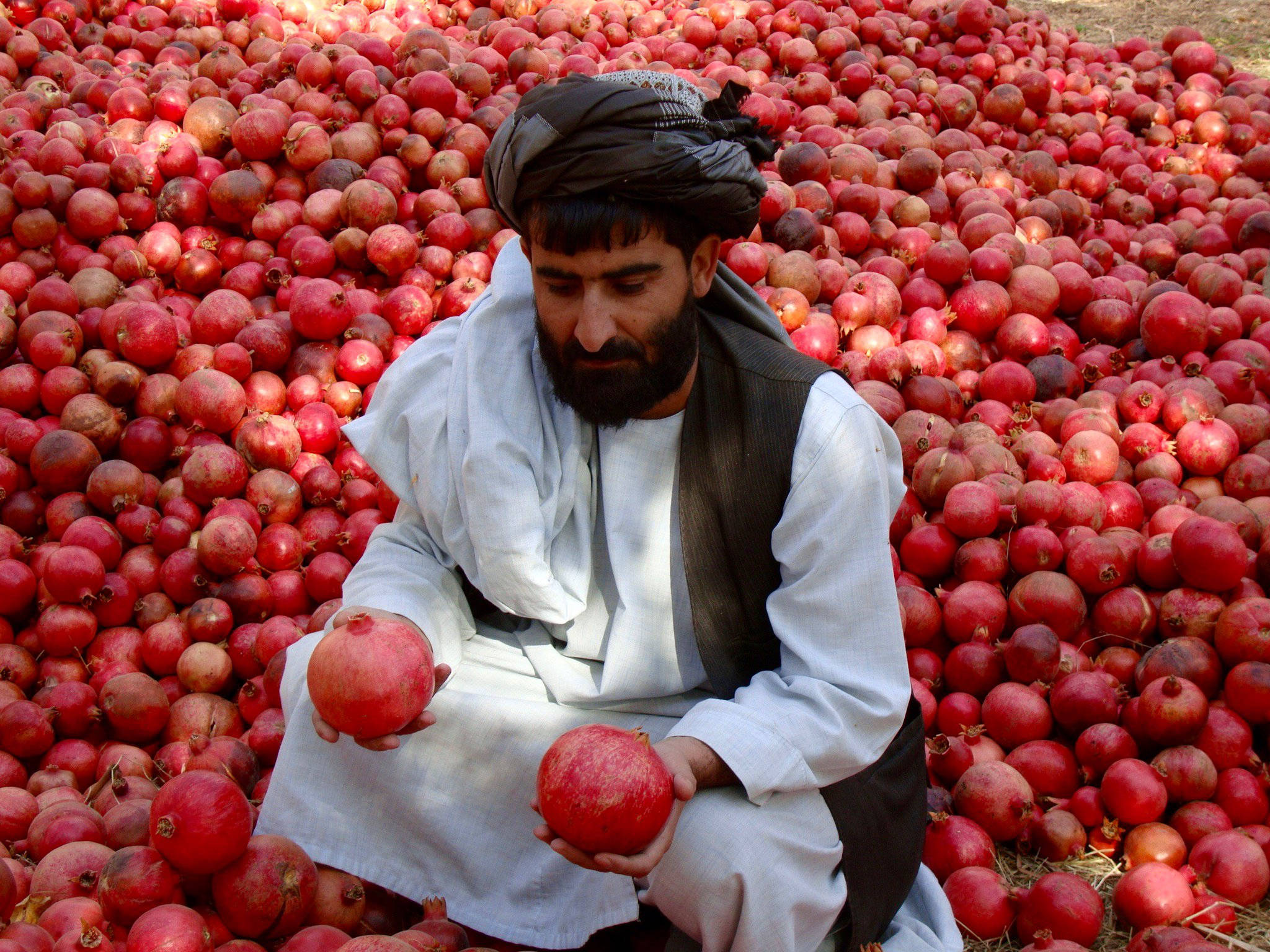 Afghanistan, man, traditional attire, Full HD Desktop Wallpaper