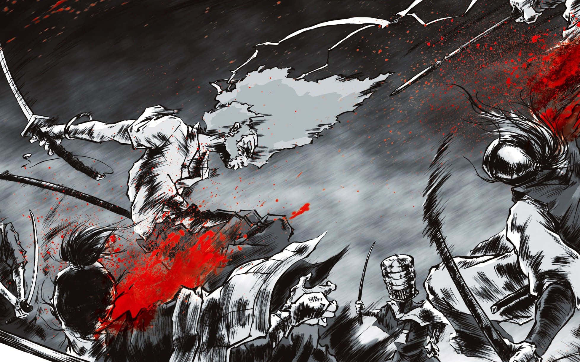 Afro Samurai, 1957, x 1220, Full HD Desktop Wallpaper