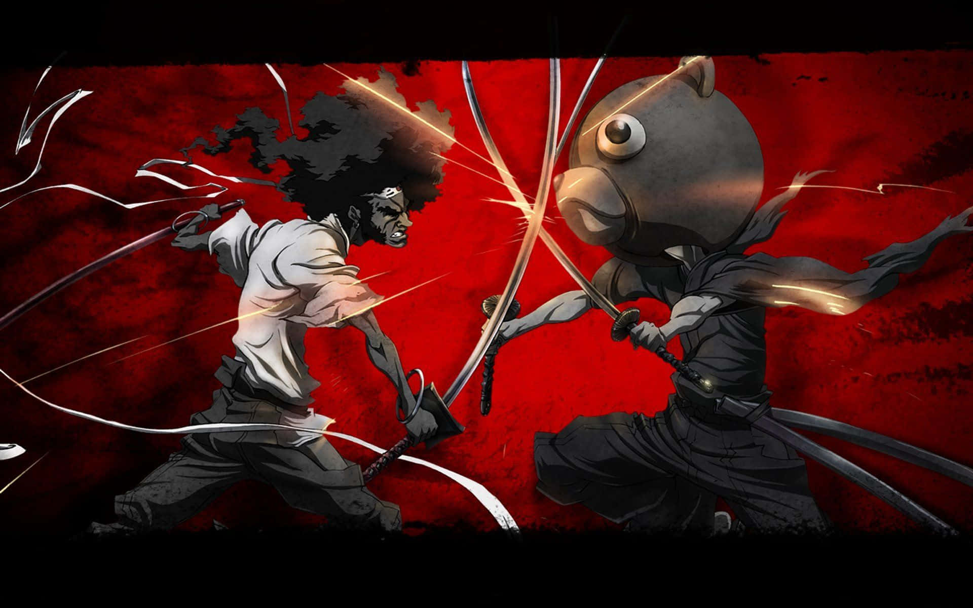 Afro Samurai, 1920 x 1200, sunset, Full HD Desktop Wallpaper