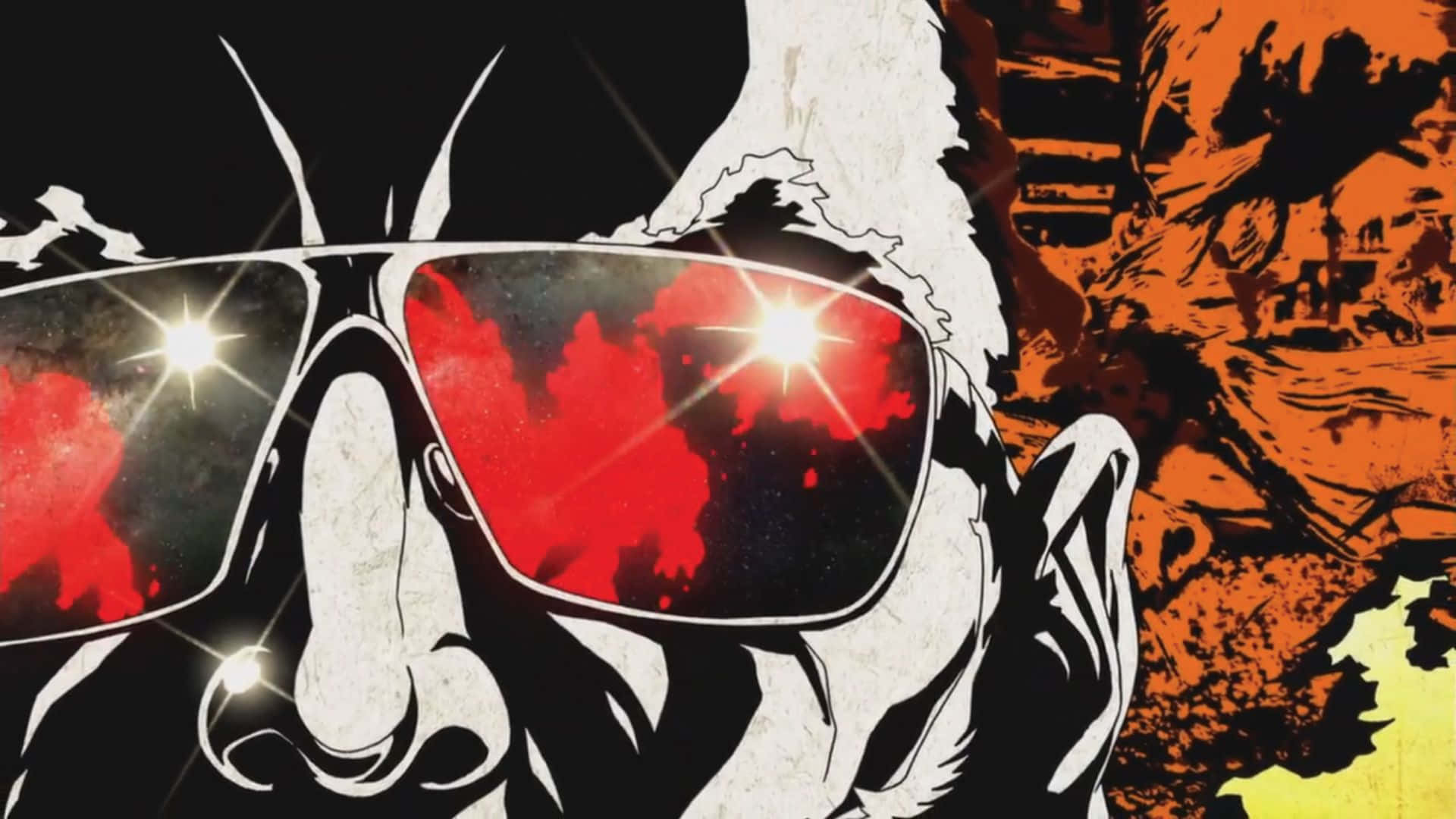 Afro Samurai, 1920 x 1080, oversized sunglasses, Full HD Desktop Wallpaper