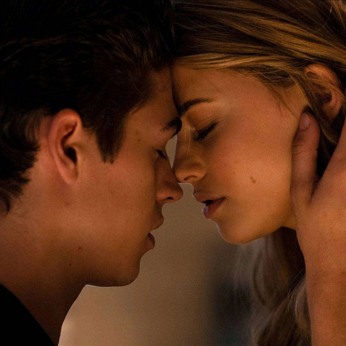 After, forehead, tender intimate moment, SD Desktop Wallpaper