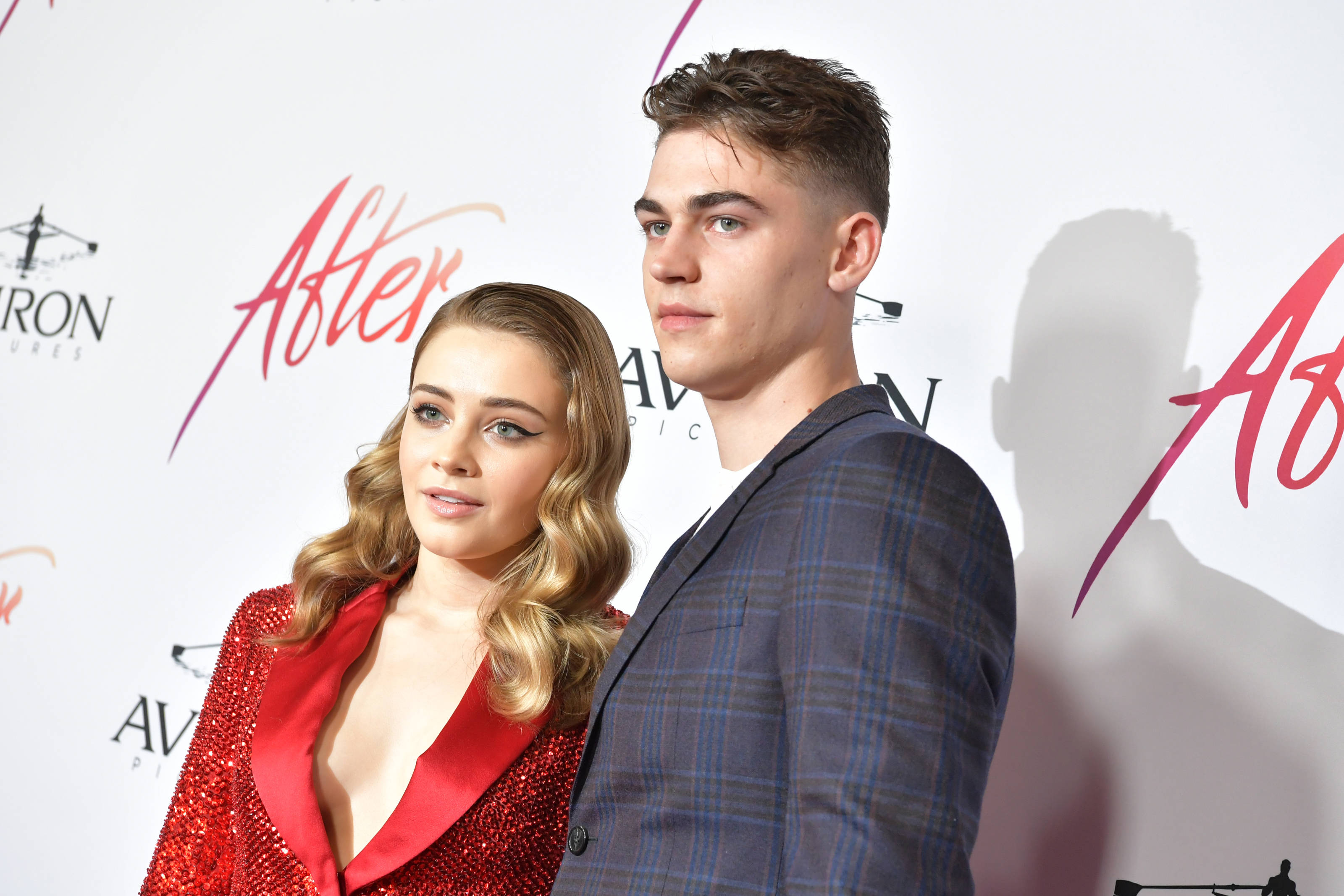 After, red carpet event, man and woman, 2K Desktop Wallpaper