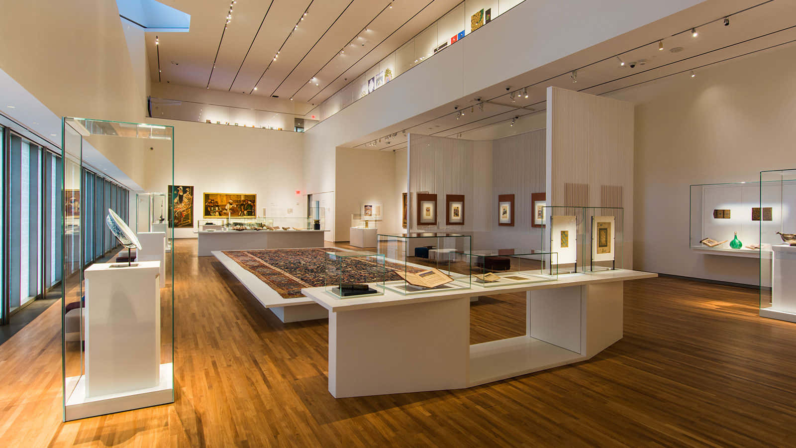 Aga Khan Museum, interior exhibit, modern art gallery, HD Desktop Wallpaper