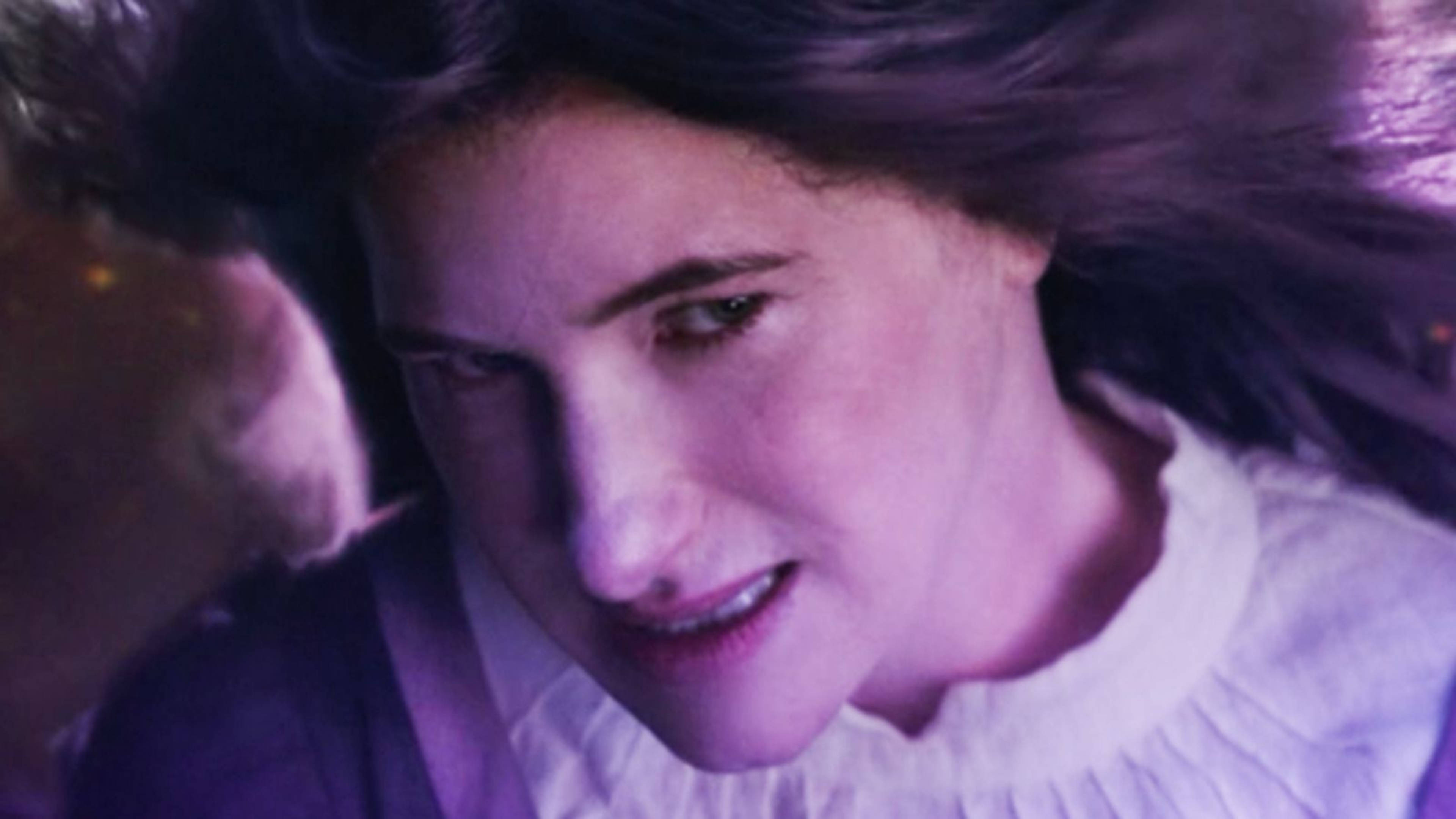 Agatha Harkness, purple lighting, motion blur, 4K Desktop Wallpaper