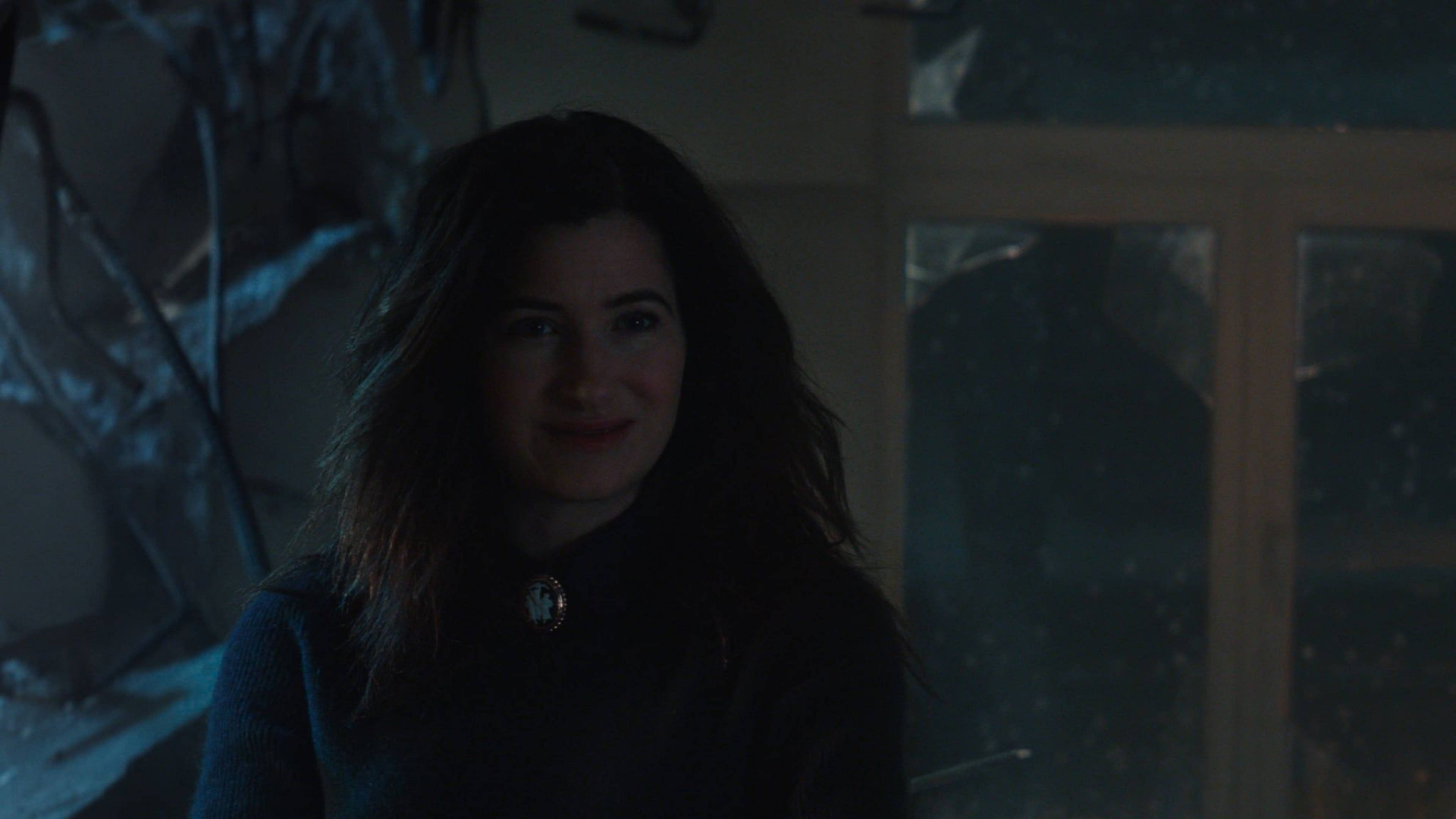 Agatha Harkness, dark hair, dimly lit room, 4K Desktop Wallpaper