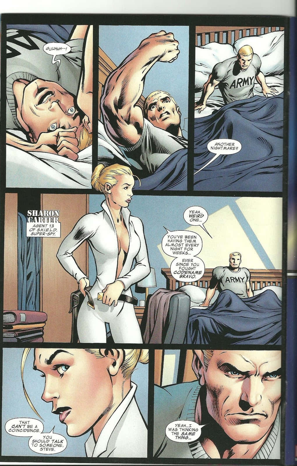 Agent 13, comic panel, army shirt, HD Phone Wallpaper