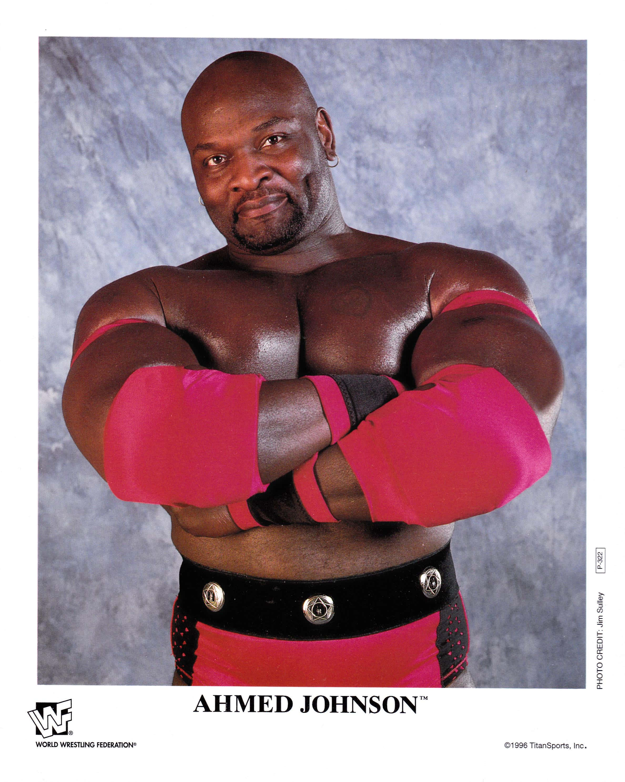 Ahmed Johnson, retired wrestler, muscular, 2K Phone Wallpaper