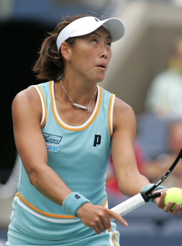 AI Sugiyama, sky blue tennis attire, light blue outfit, SD Phone Wallpaper
