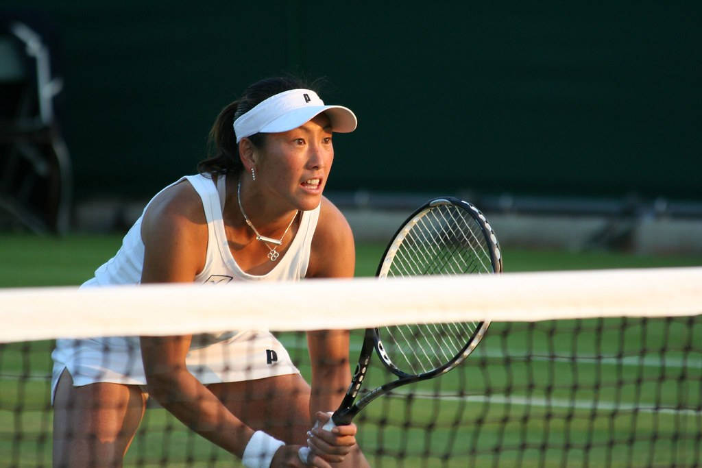 AI Sugiyama, ready position, net, SD Desktop Wallpaper
