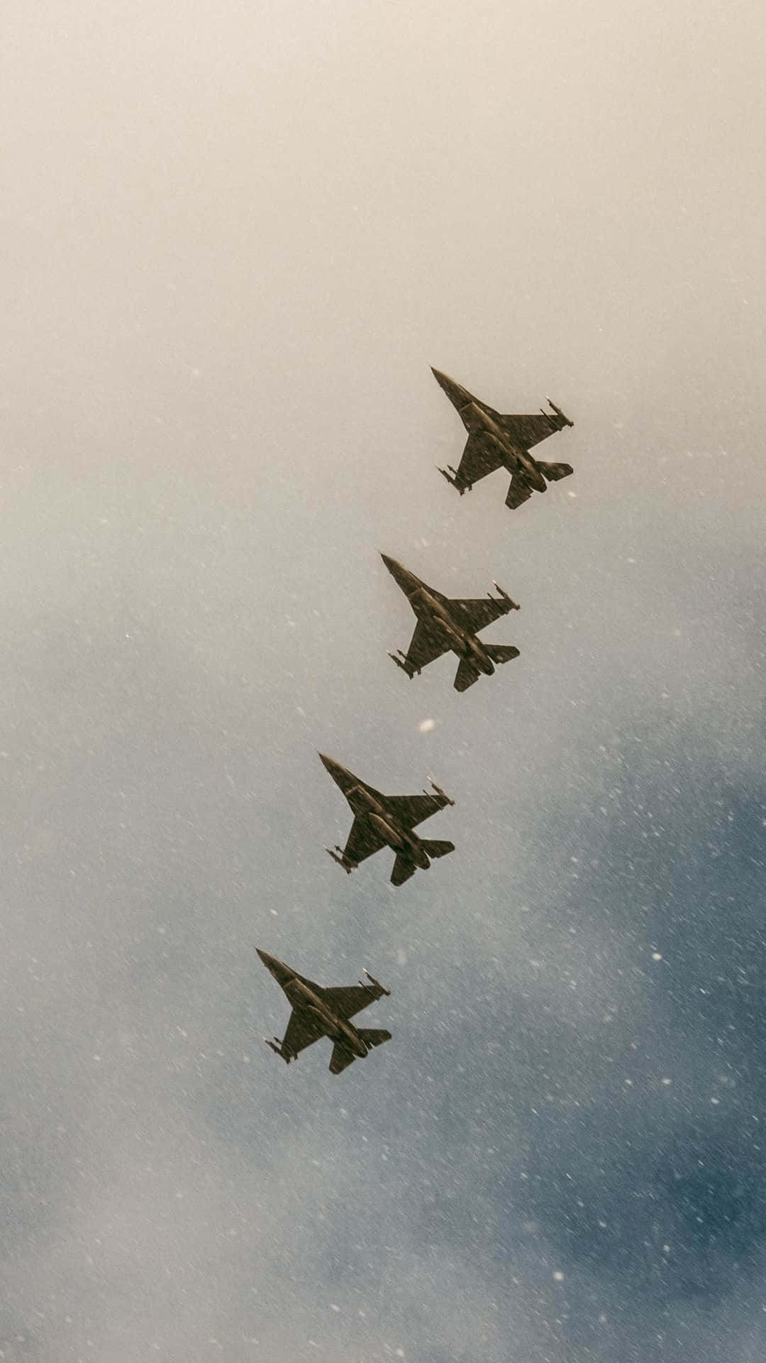 fighter jets, formation, sky, Full HD Phone Wallpaper