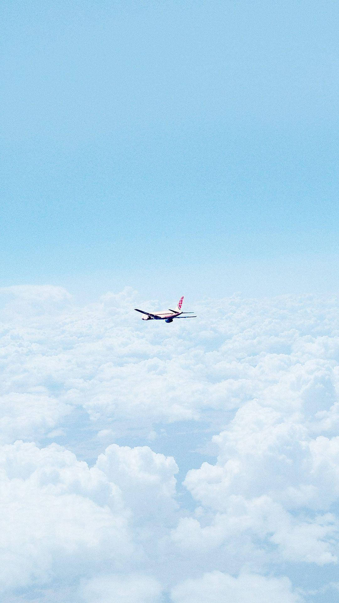 golden hour, beach, airplane, Full HD Phone Wallpaper