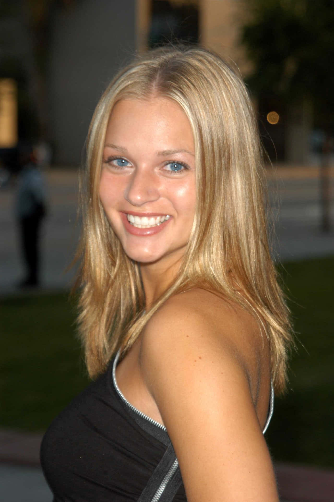 A.J. Cook, blonde woman, blue eyes, Full HD Phone Wallpaper