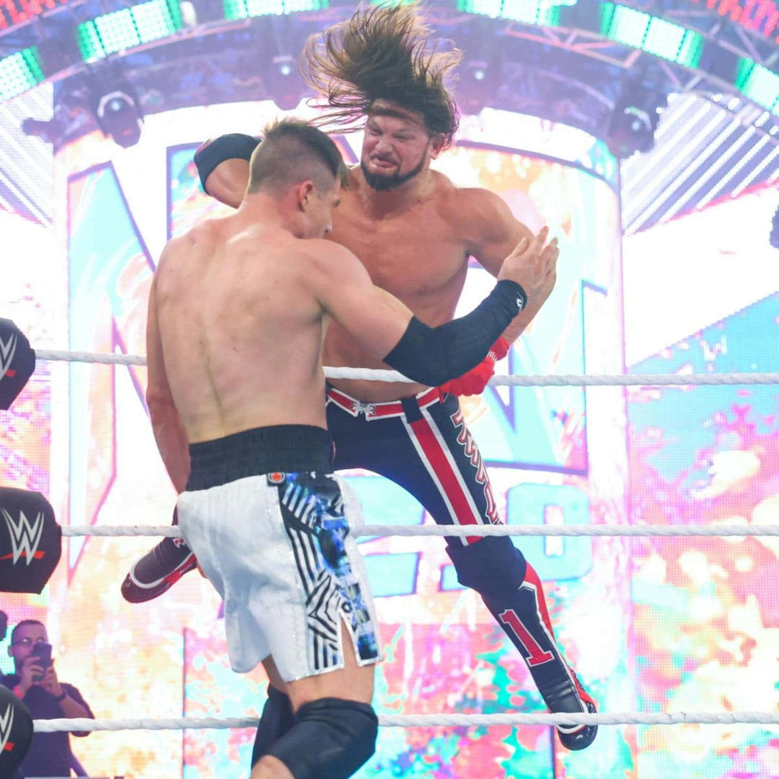 AJ Styles, Pro Wrestler, ring, HD Desktop Wallpaper