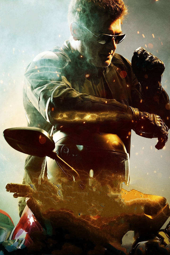 Ajith HD, biker, sunglasses, SD Phone Wallpaper