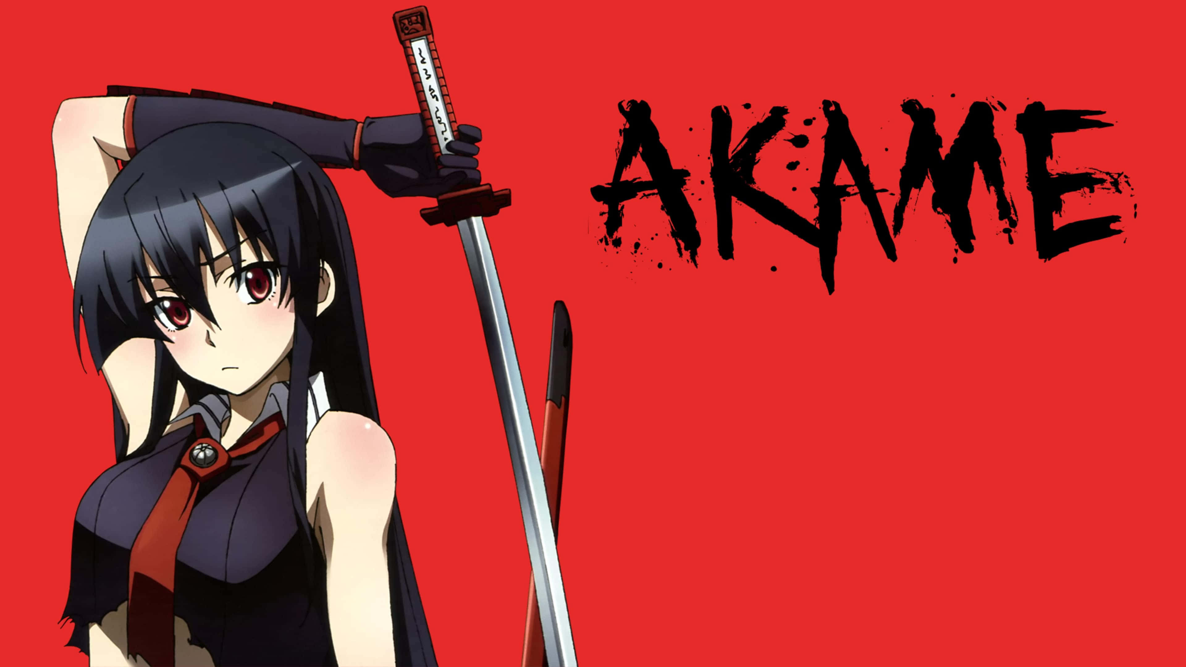 Akame Ga Kill, Akame, katana, 4K Desktop Wallpaper