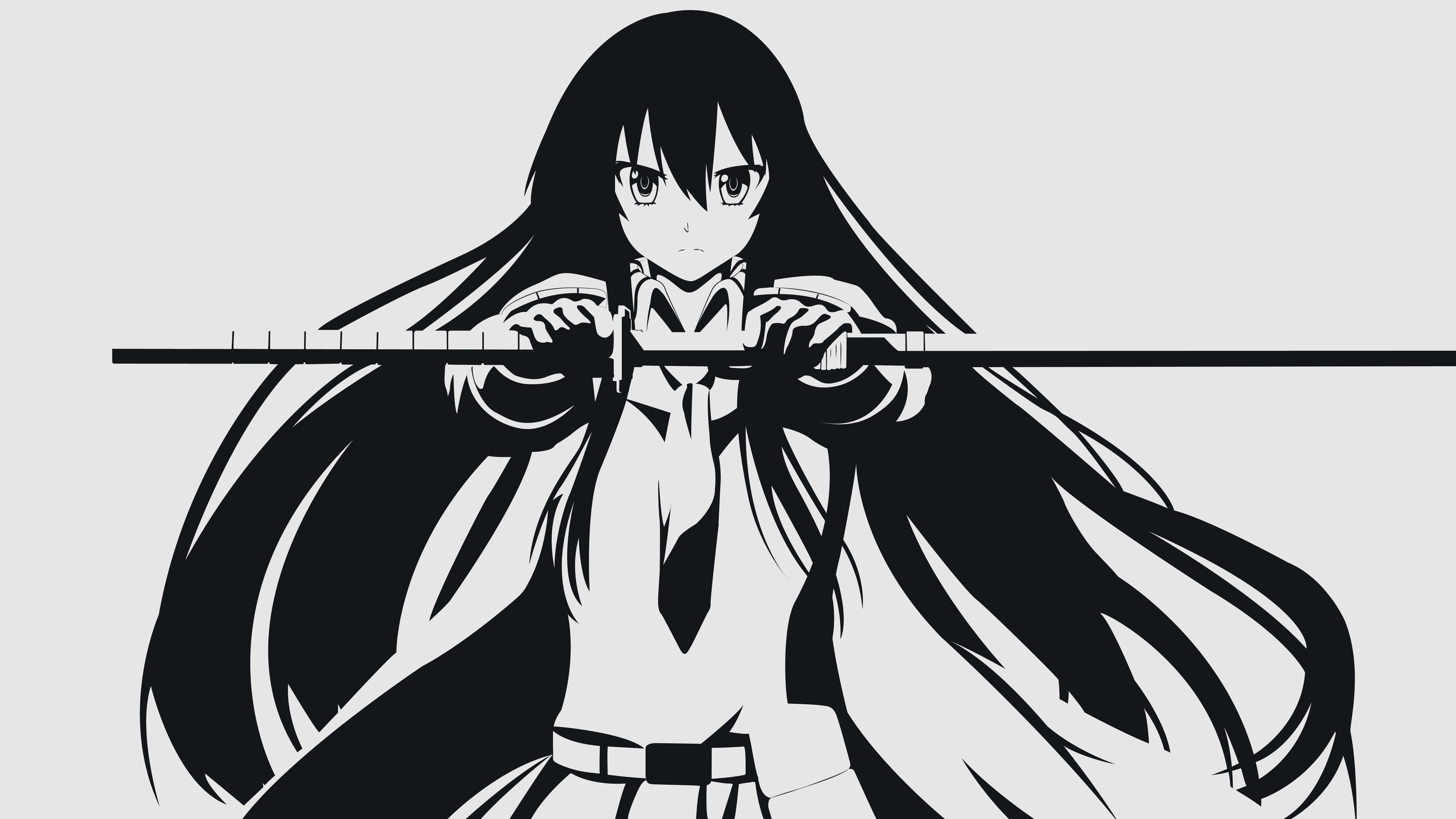 Akame Ga Kill, 4K, anime girl, 4K Desktop Wallpaper