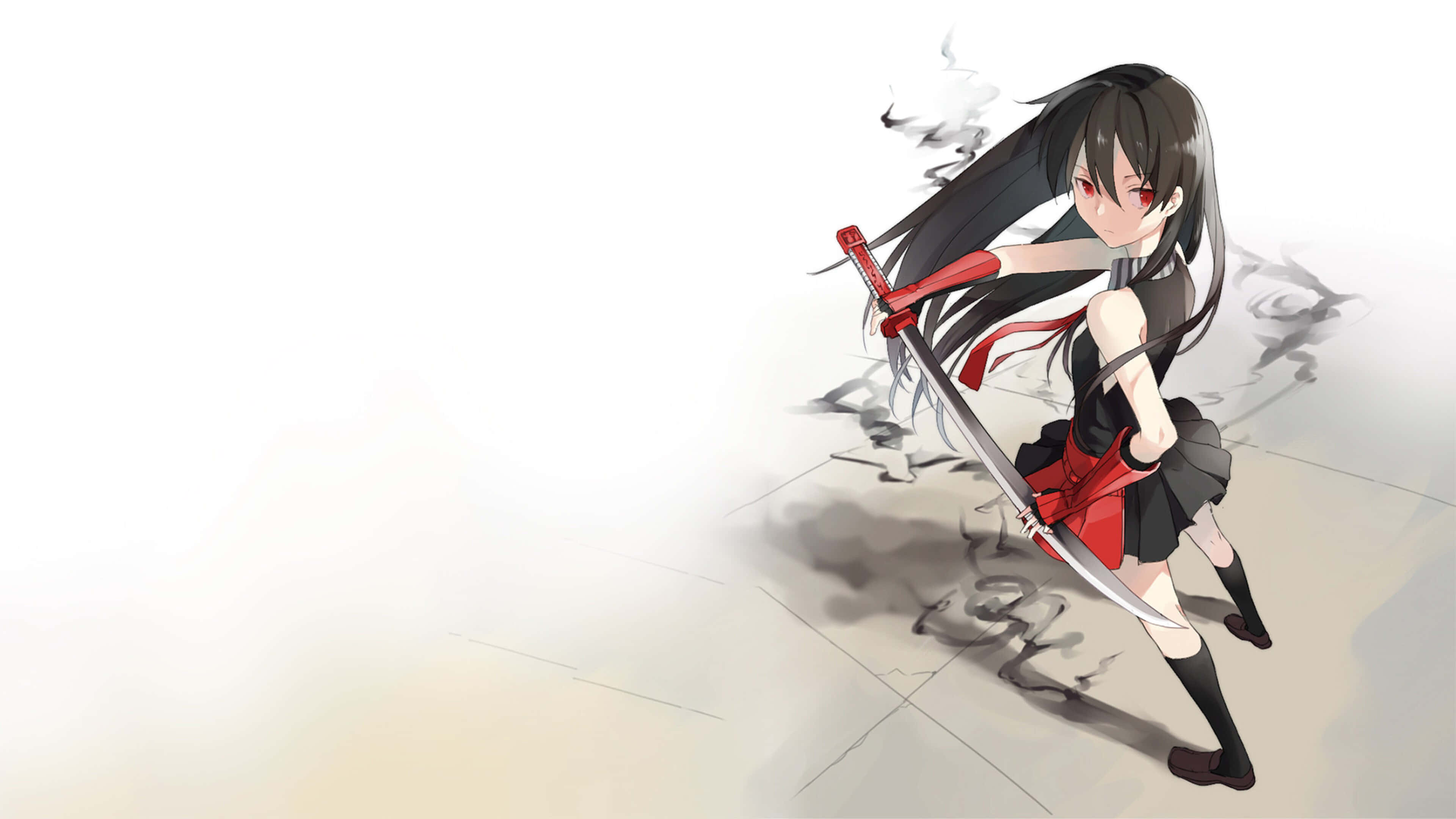 Akame Ga Kill, 4K, red-tasseled sword, 4K Desktop Wallpaper