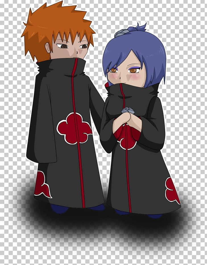 Akatsuki Team, black cloaks, red cloud symbols, SD Phone Wallpaper