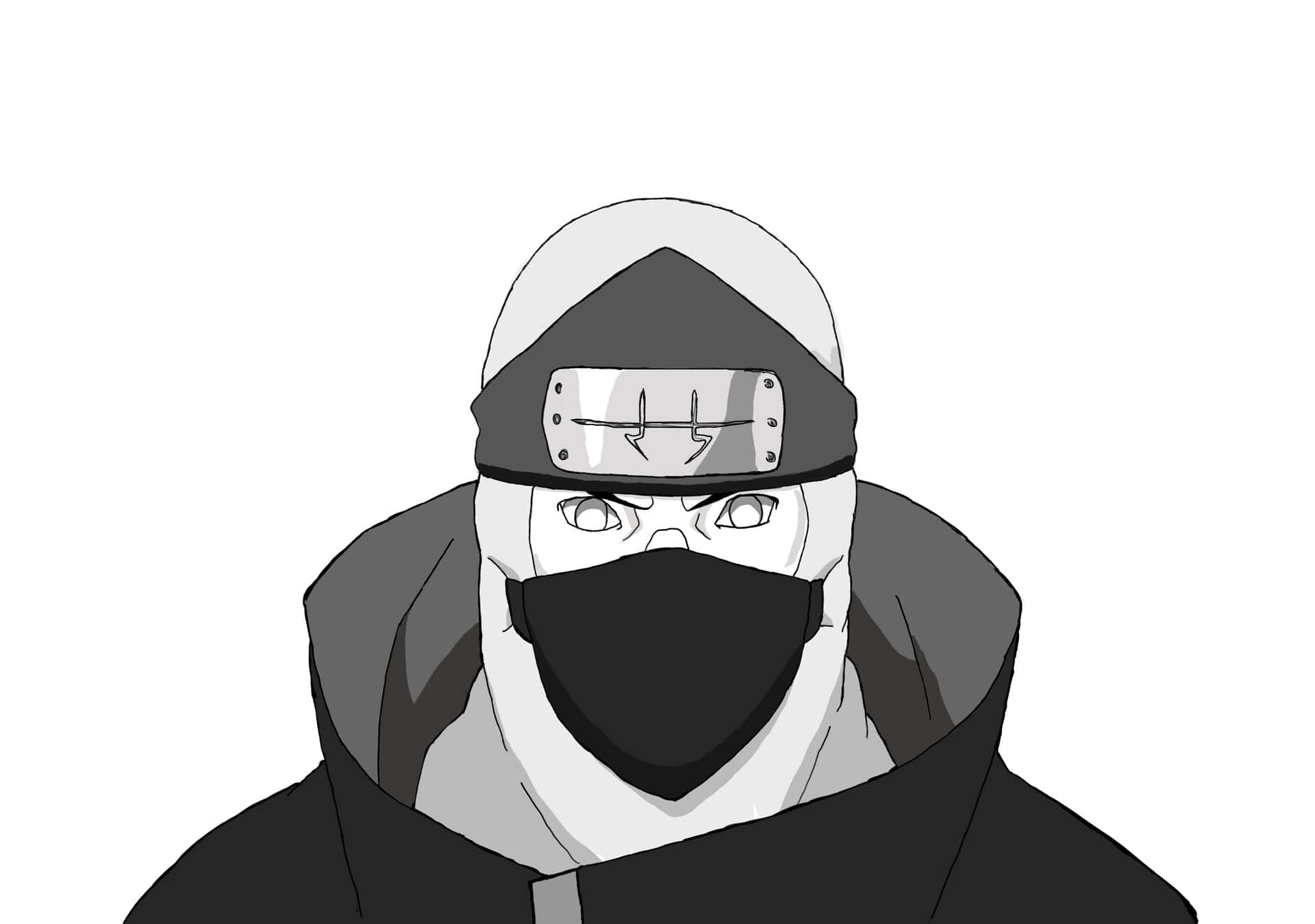 Akatsuki Kakuzu, Kakuzu, dark cloak, Full HD Desktop Wallpaper