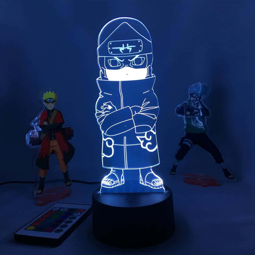 Akatsuki Kakuzu, 3D anime lamp, masked ninja, SD Desktop Wallpaper