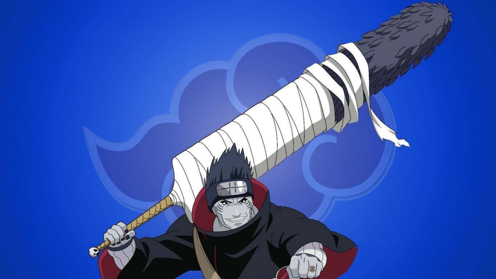 Kisame, spiky black hair, massive kunai, HD Desktop Wallpaper