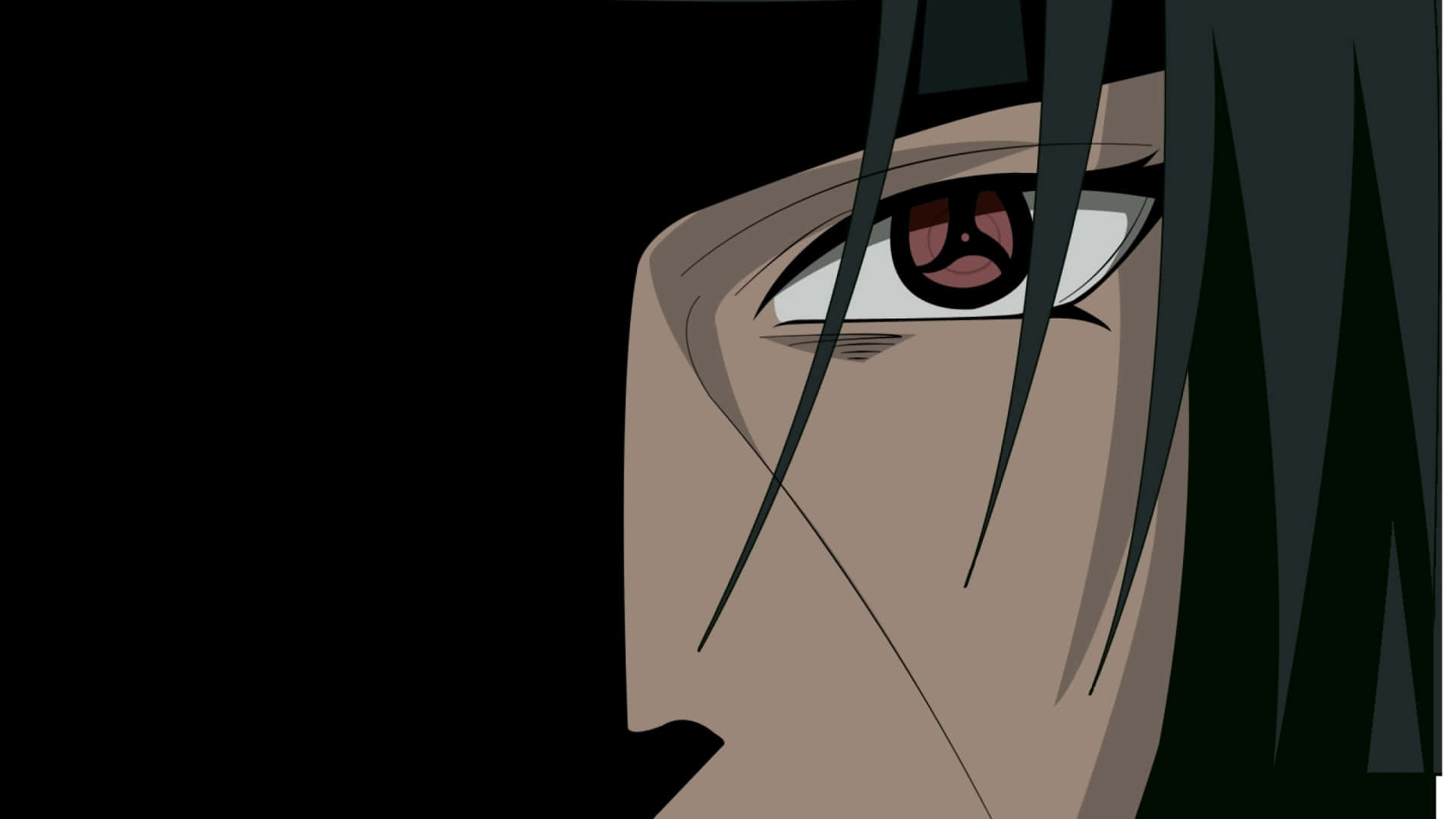 Akatsuki Laptop, anime character, intense eye, Full HD Desktop Wallpaper