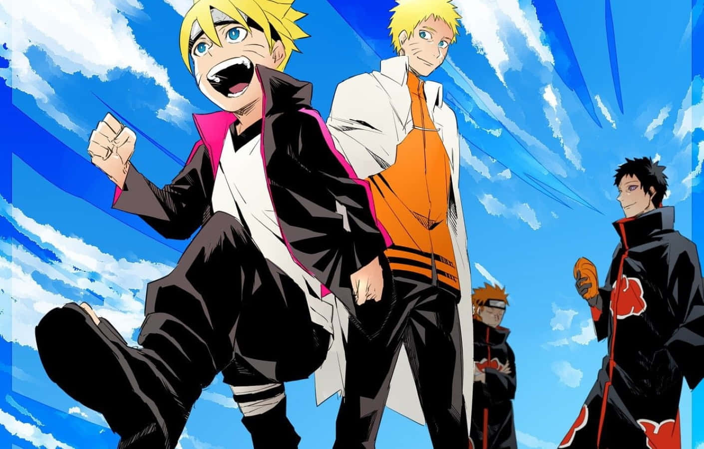 Akatsuki, Ninja, Anime characters, HD Desktop Wallpaper