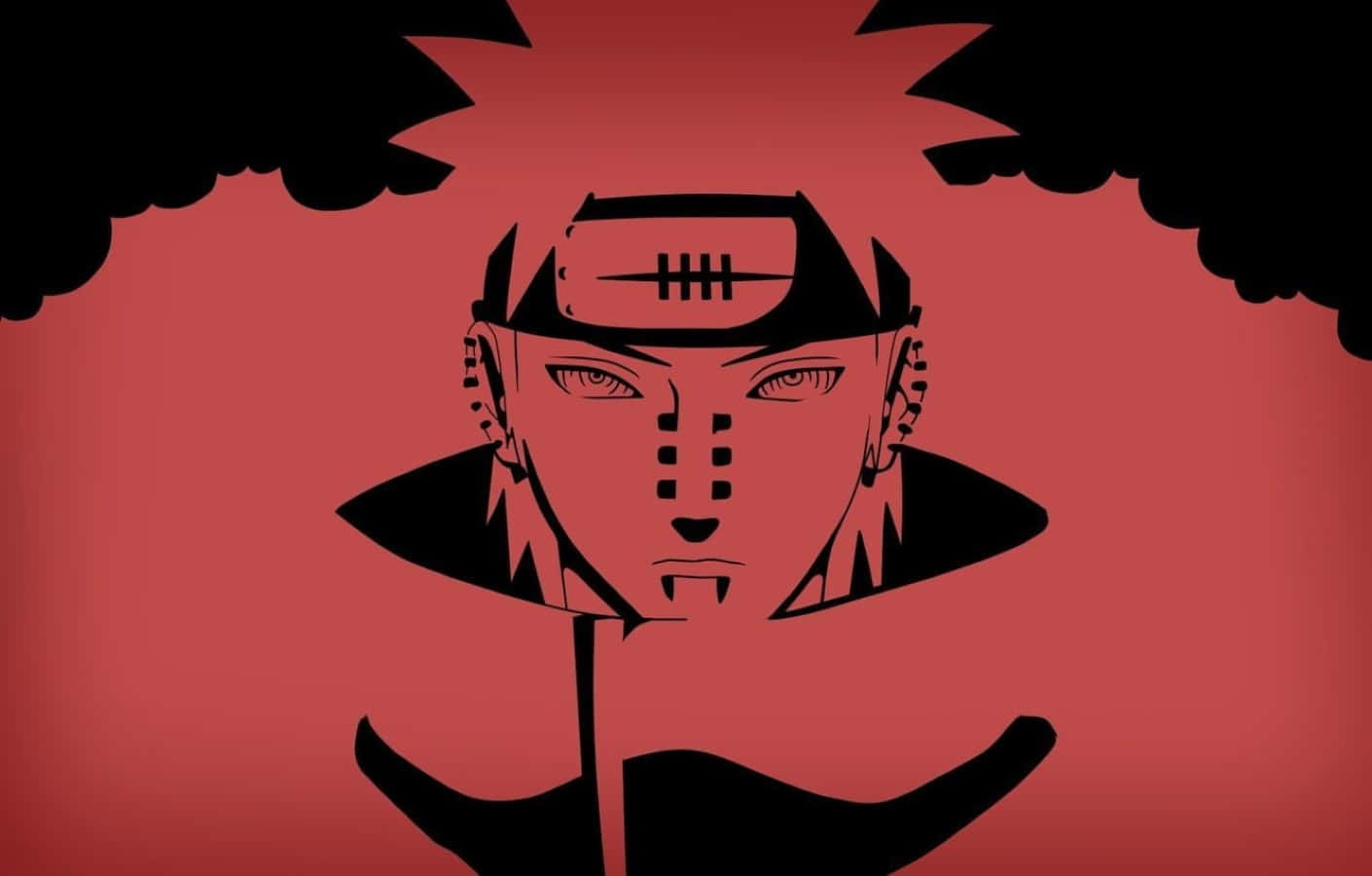 Akatsuki Ninja, spiky hair, headband, HD Desktop Wallpaper