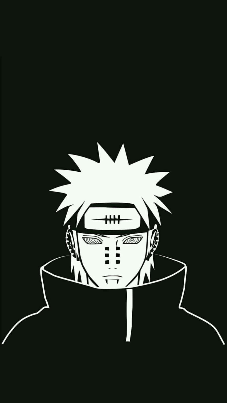 Akatsuki Pain, spiky-haired anime character, headband, HD Phone Wallpaper