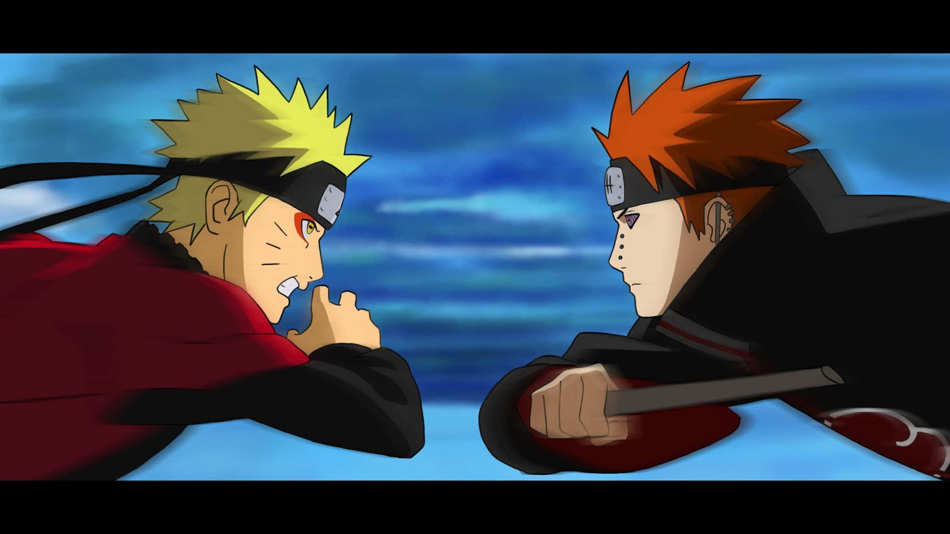 Akatsuki Pain, Pain, anime ninja, Full HD Desktop Wallpaper
