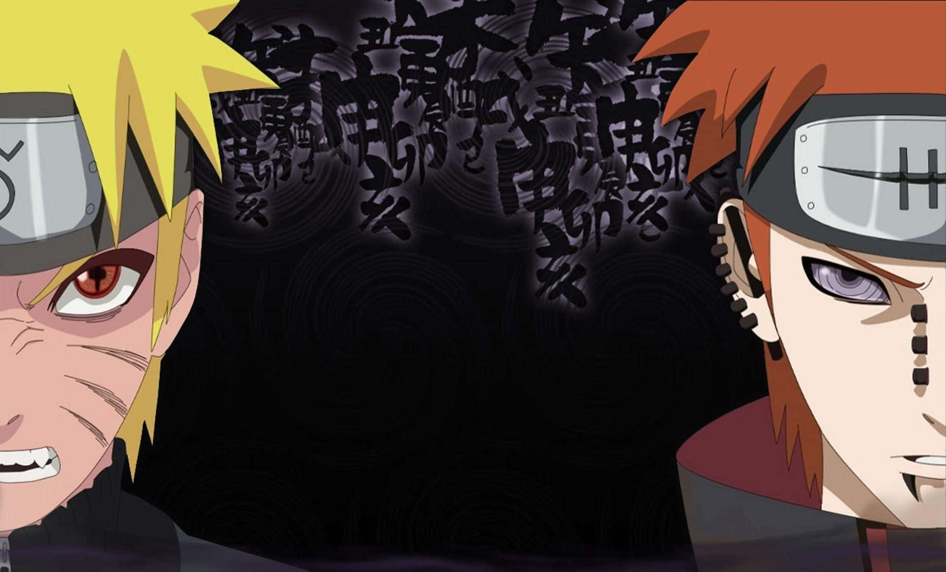 Akatsuki Pain, anime characters, intense expressions, Full HD Desktop Wallpaper