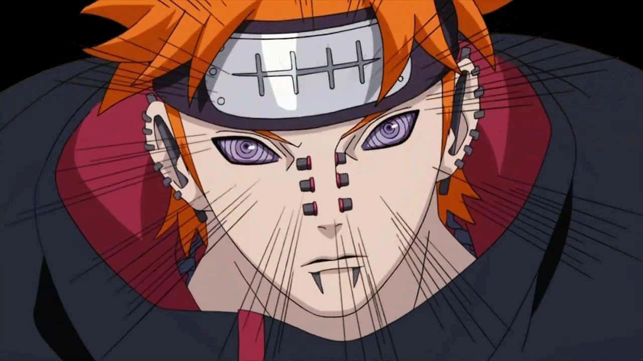 Pain, Akatsuki, orange hair, HD Desktop Wallpaper