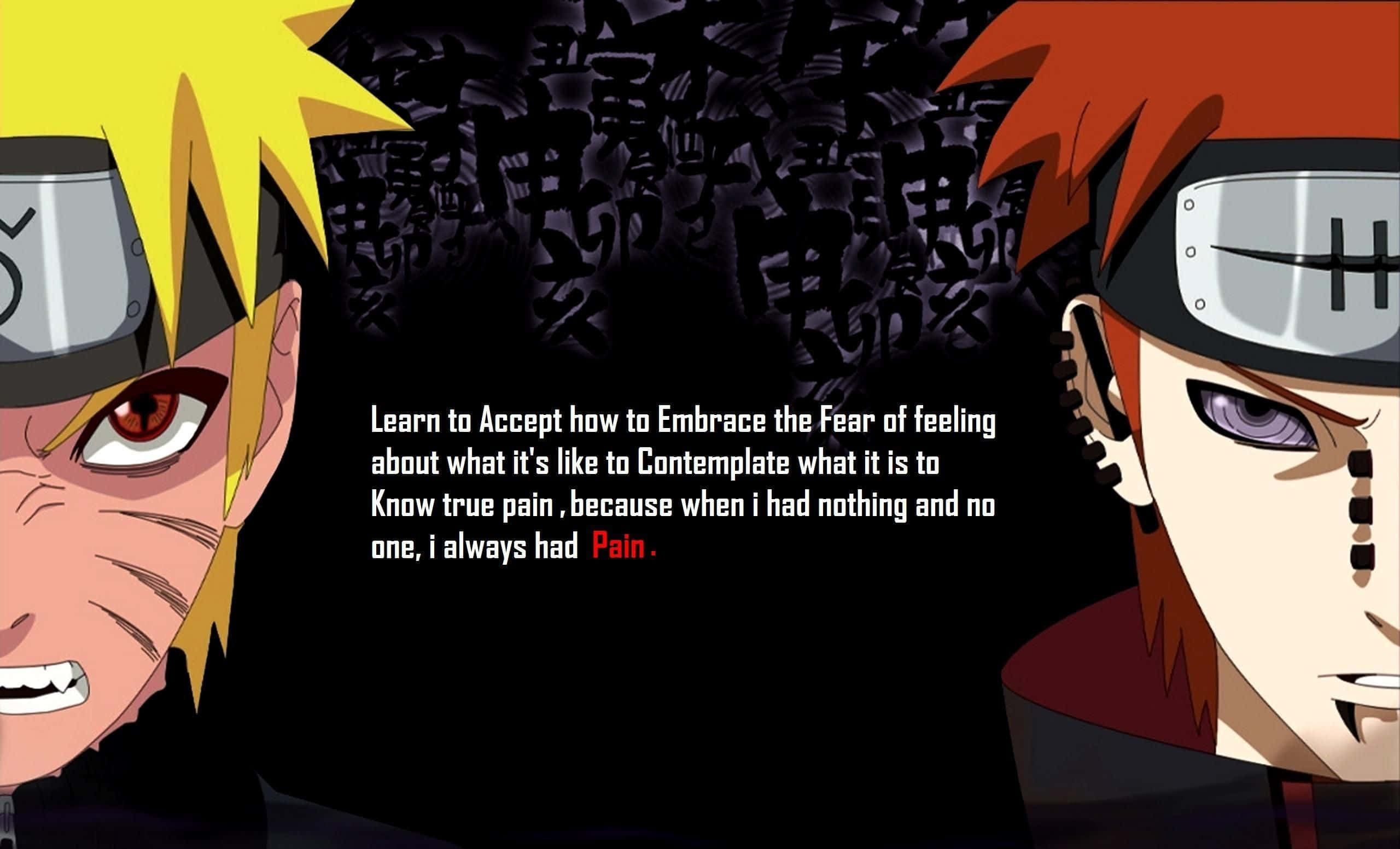 Akatsuki Quotes, anime characters, motivational quote, 2K Desktop Wallpaper