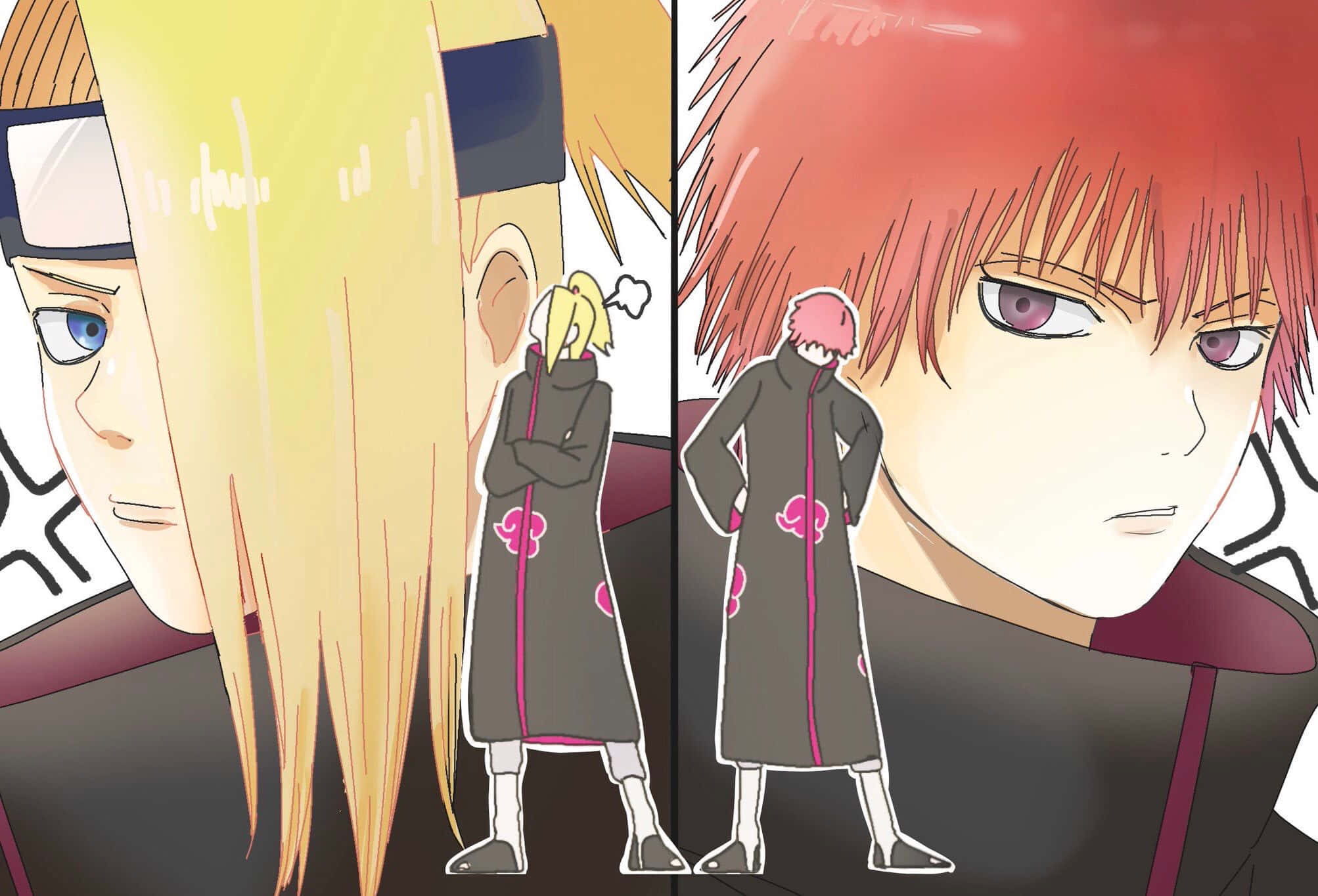Akatsuki, Deidara, 2006, Full HD Desktop Wallpaper