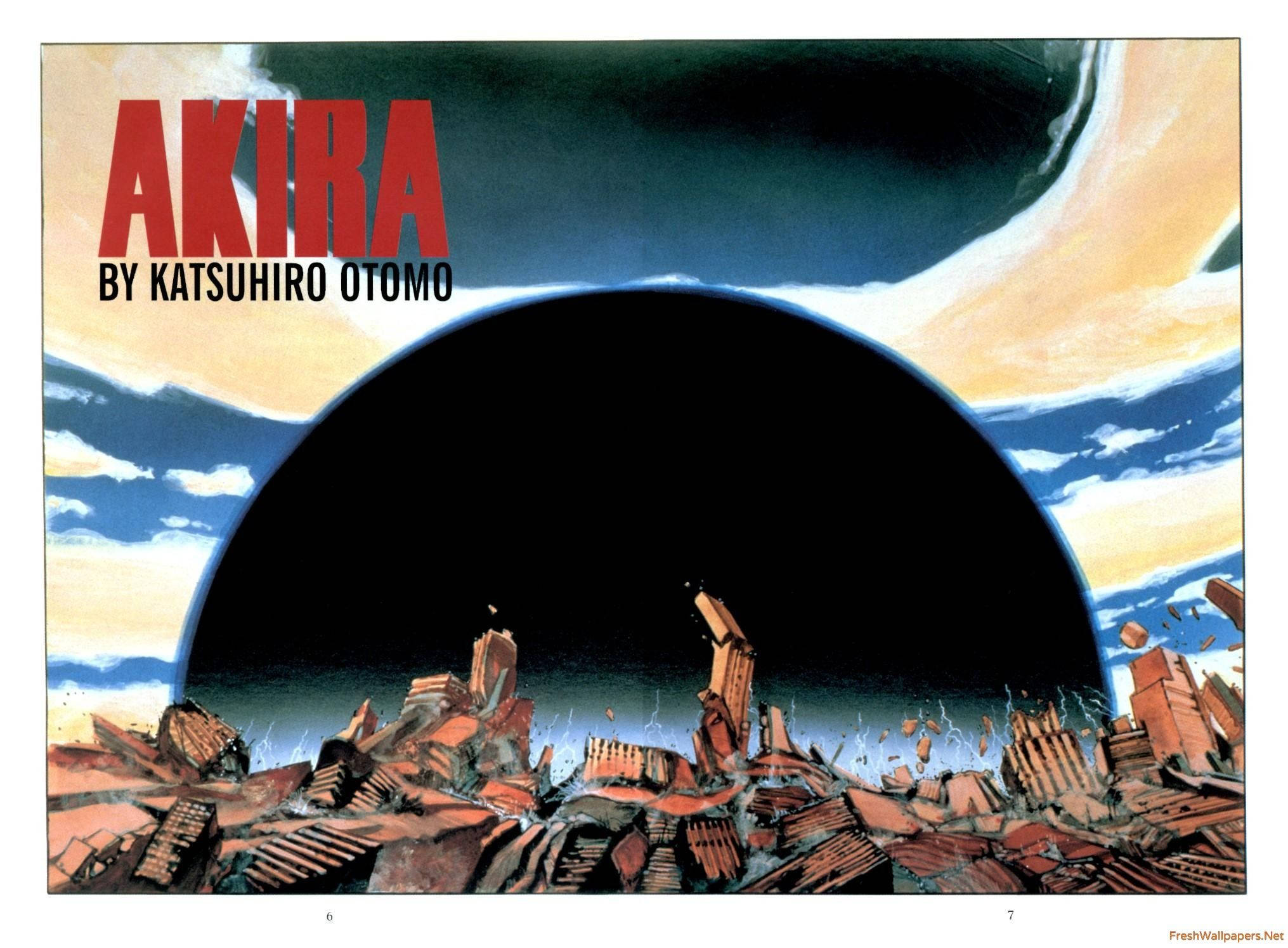 Akira, nuclear war, black hole, Full HD Desktop Wallpaper