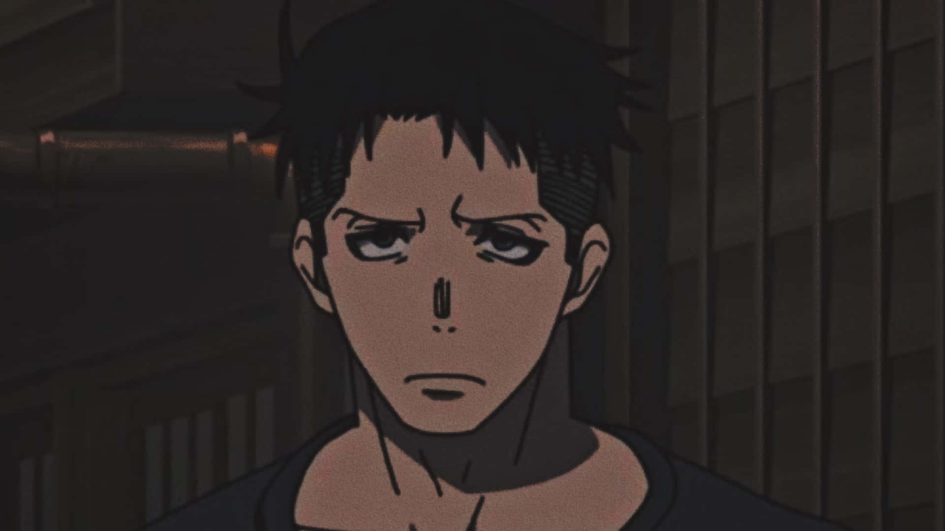 Akitaru Obi, anime male character, dark hair, Full HD Desktop Wallpaper