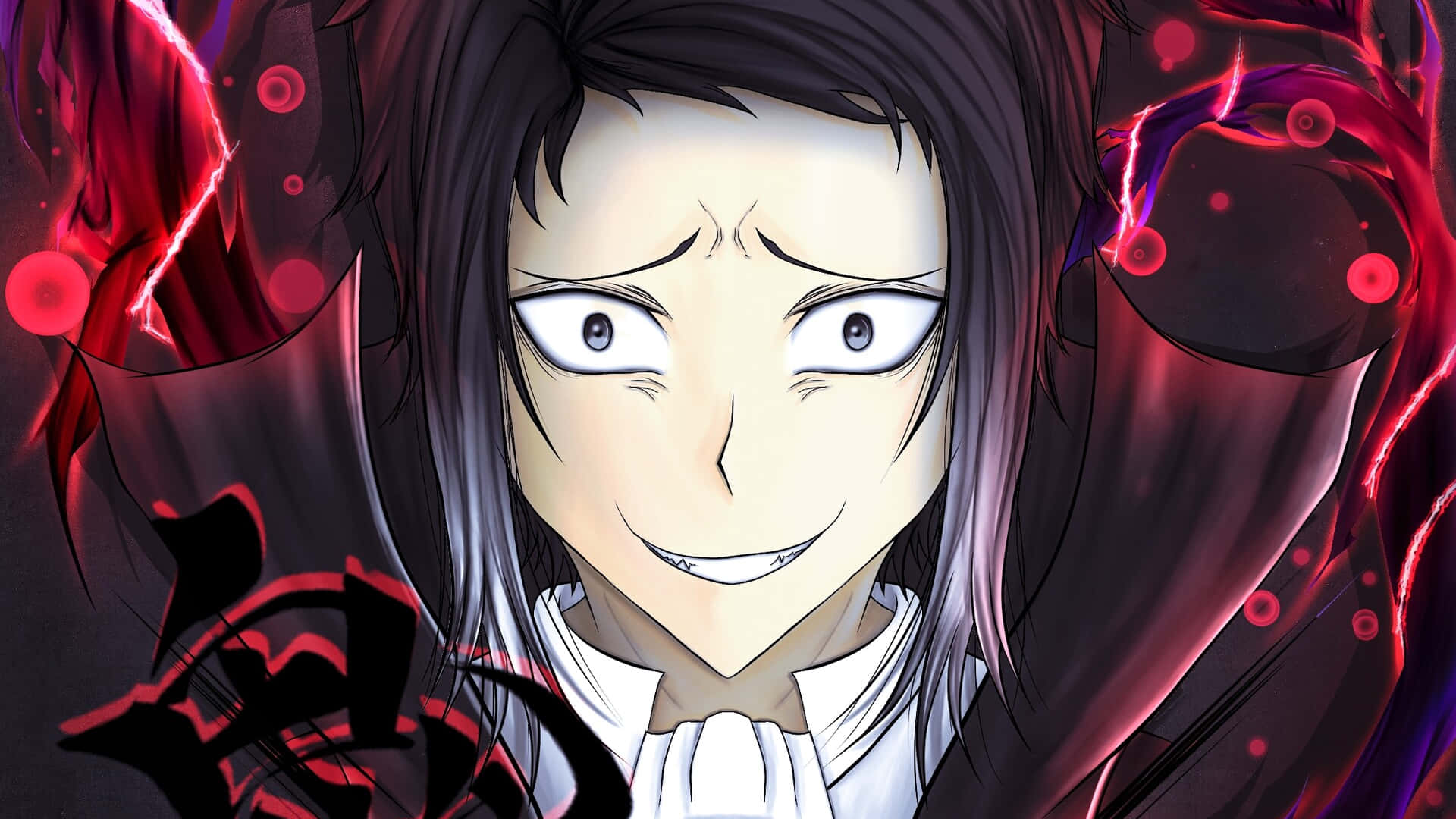 Akutagawa Ryunosuke, dark hair, intense eyes, Full HD Desktop Wallpaper