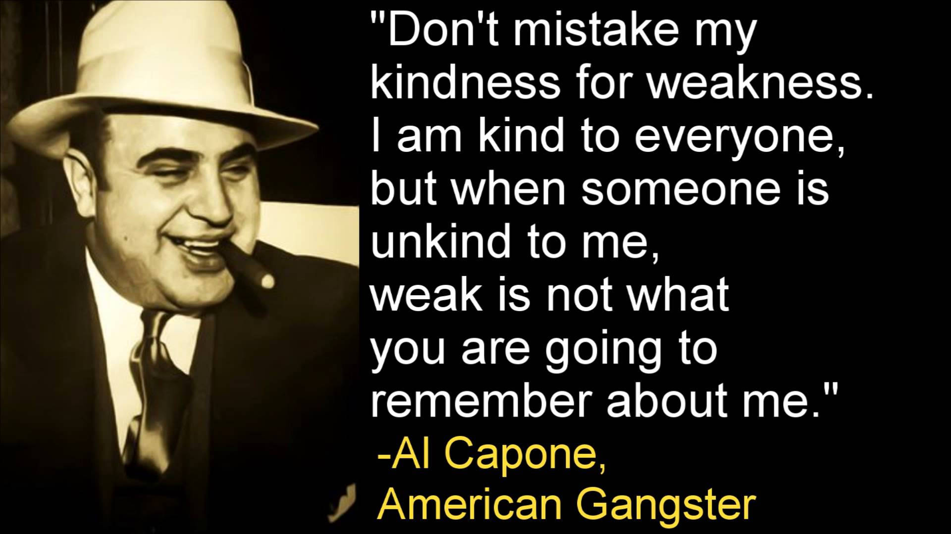 Al Capone, fedora, suit, Full HD Desktop Wallpaper