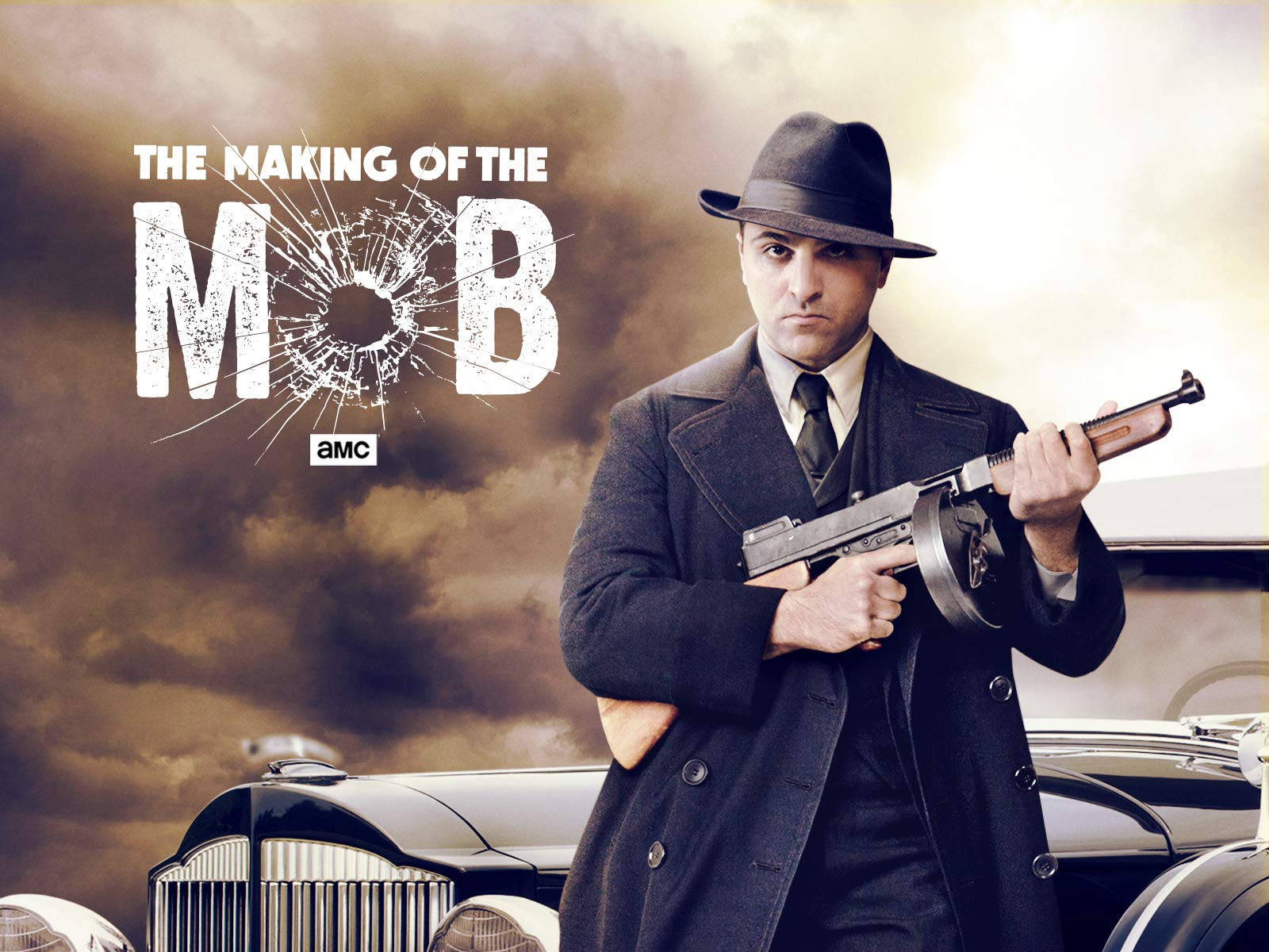 Al Capone, fedora, trench coat, HD Desktop Wallpaper
