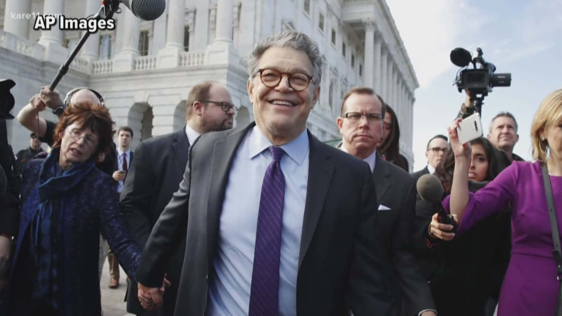 Al Franken, suit, glasses, Full HD Desktop Wallpaper
