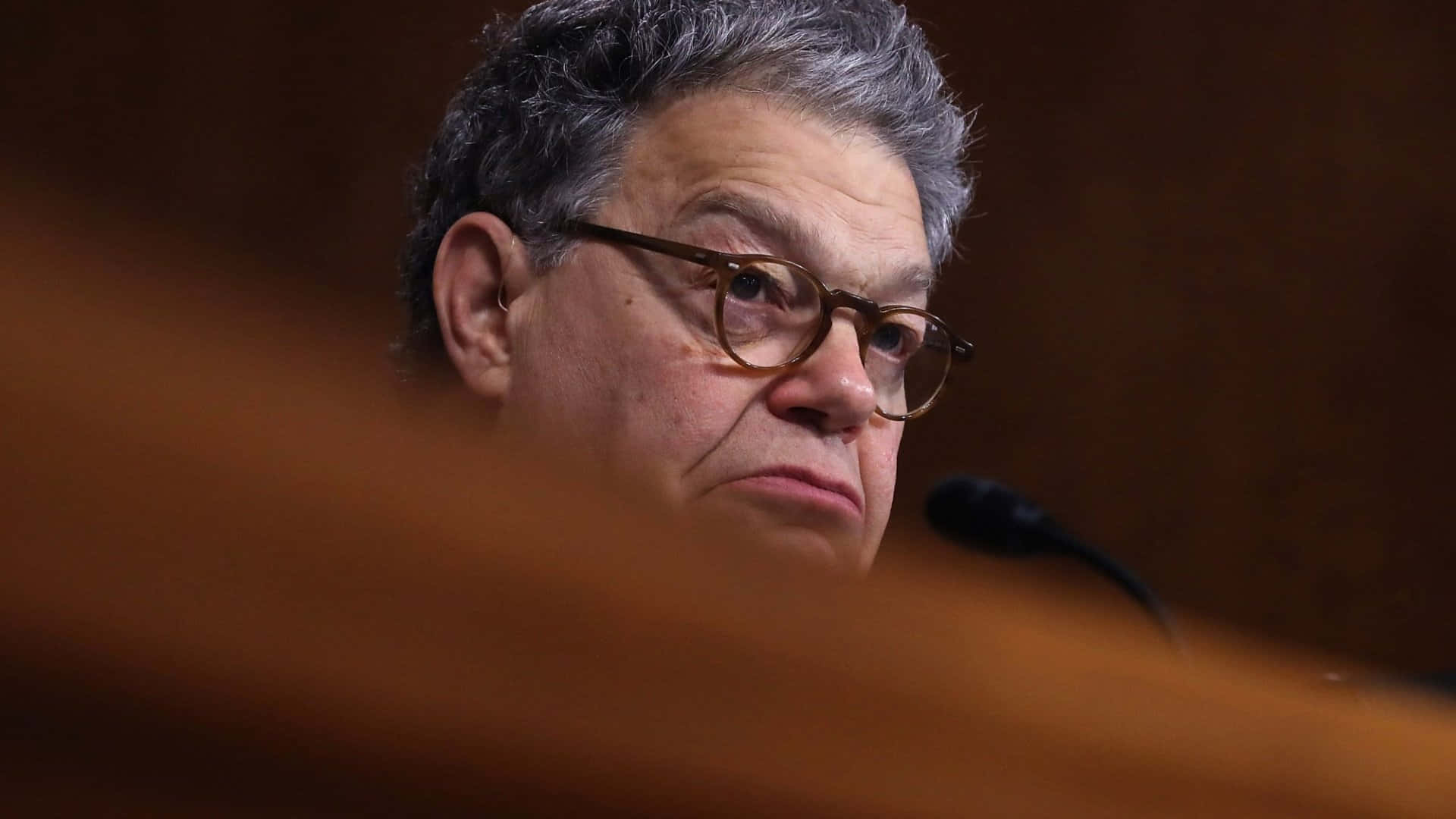 Al Franken, graying hair, glasses, Full HD Desktop Wallpaper