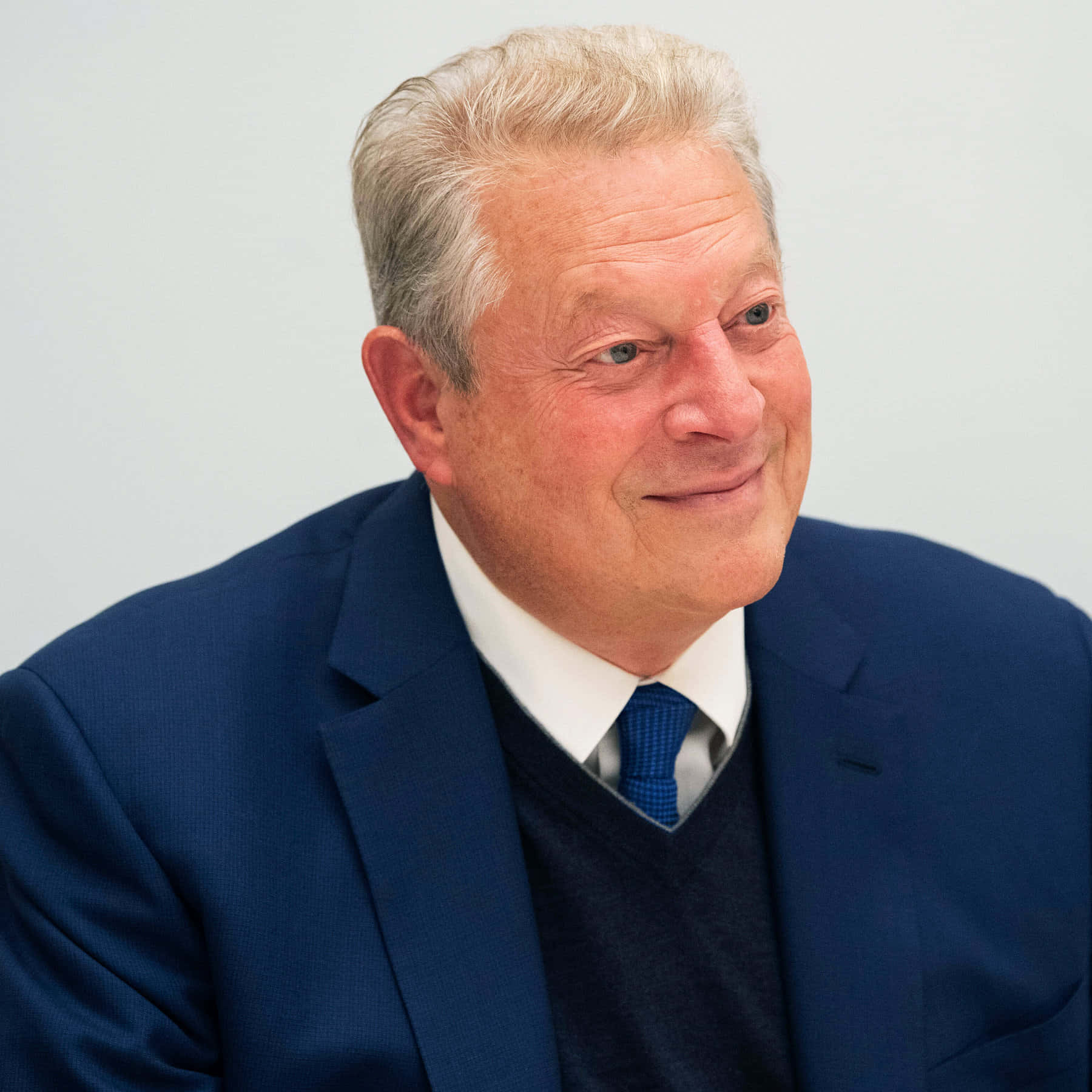 Al Gore, blue suit, tie, HD Desktop Wallpaper