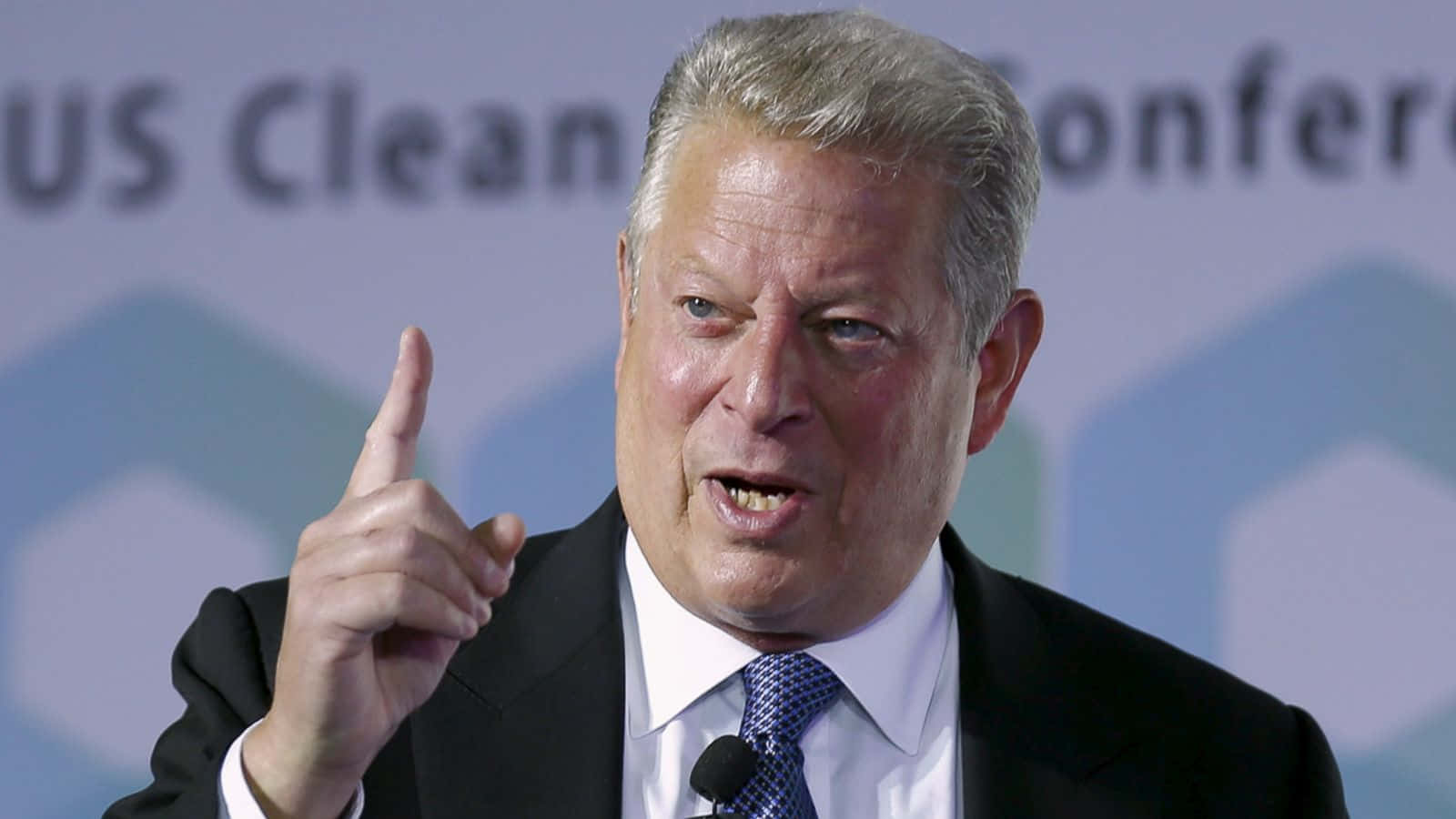 Al Gore, conference, suit, HD Desktop Wallpaper