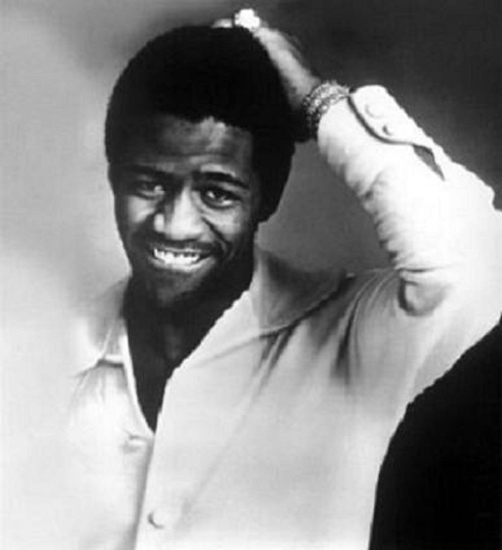 Al Green, old monochrome, studio portrait, SD Phone Wallpaper