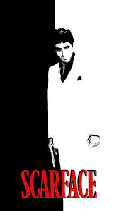 Al Pacino, Scarface, white suit, SD Phone Wallpaper